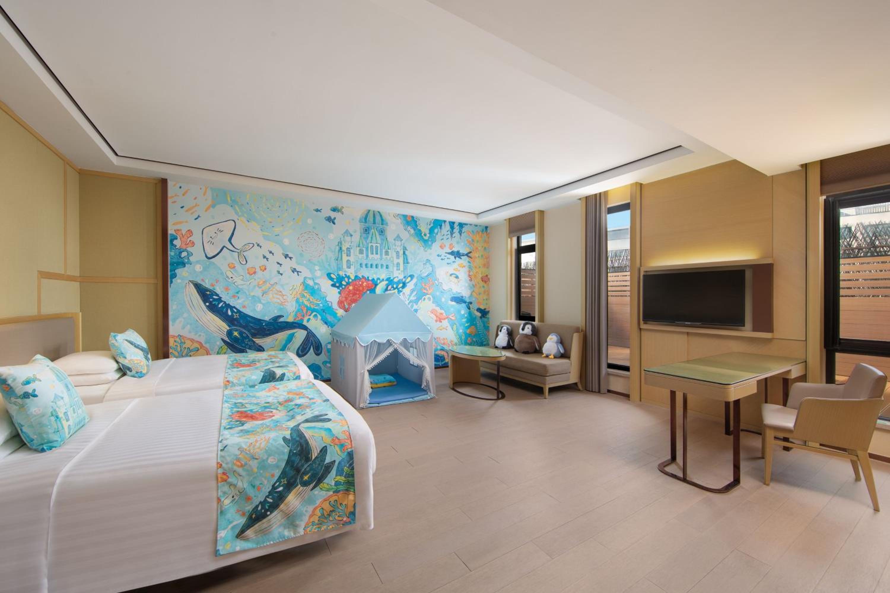Mystic Ocean Camping Room with Two Double Beds photo 3
