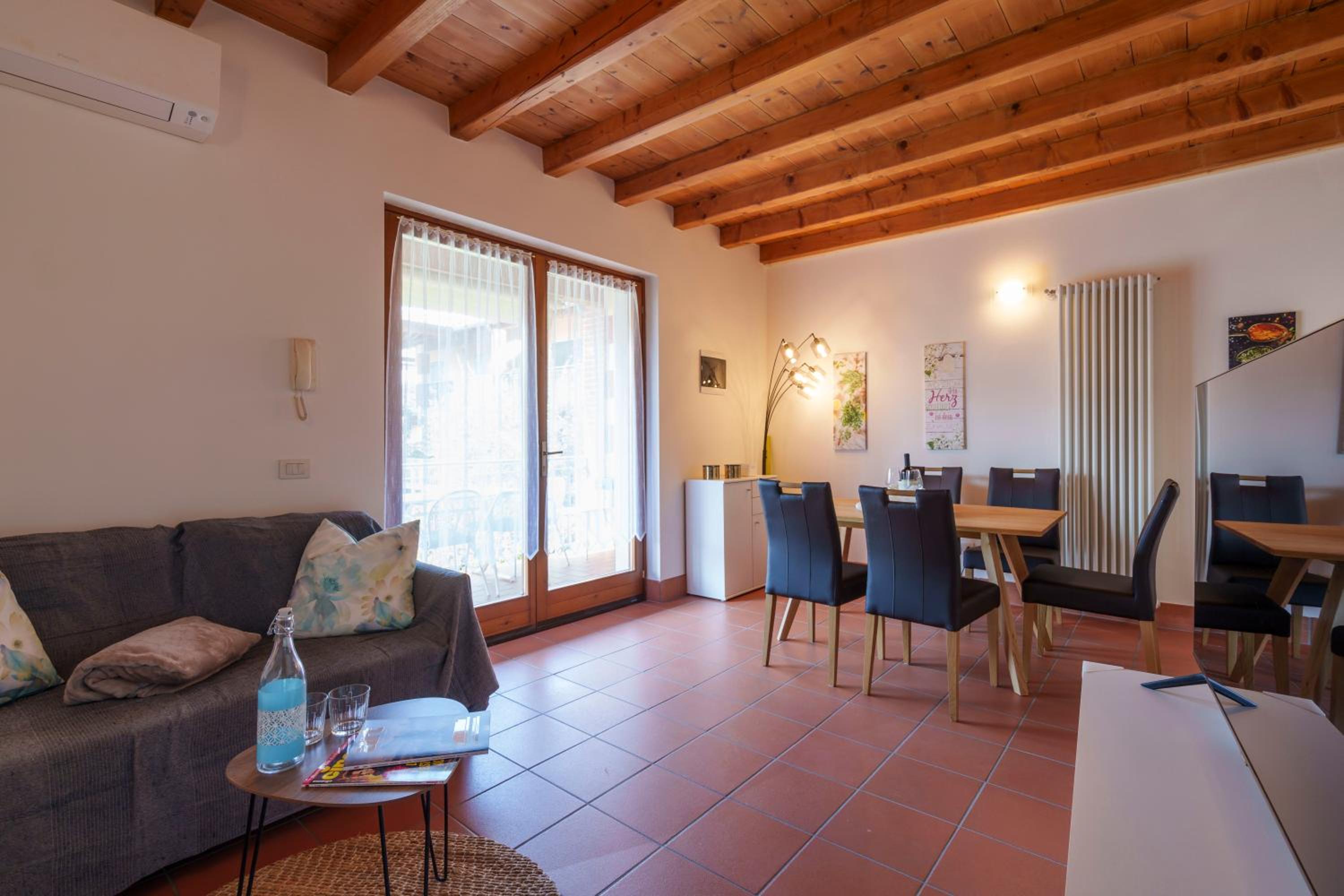 Two-Bedroom Apartment with Balcony and Terrace