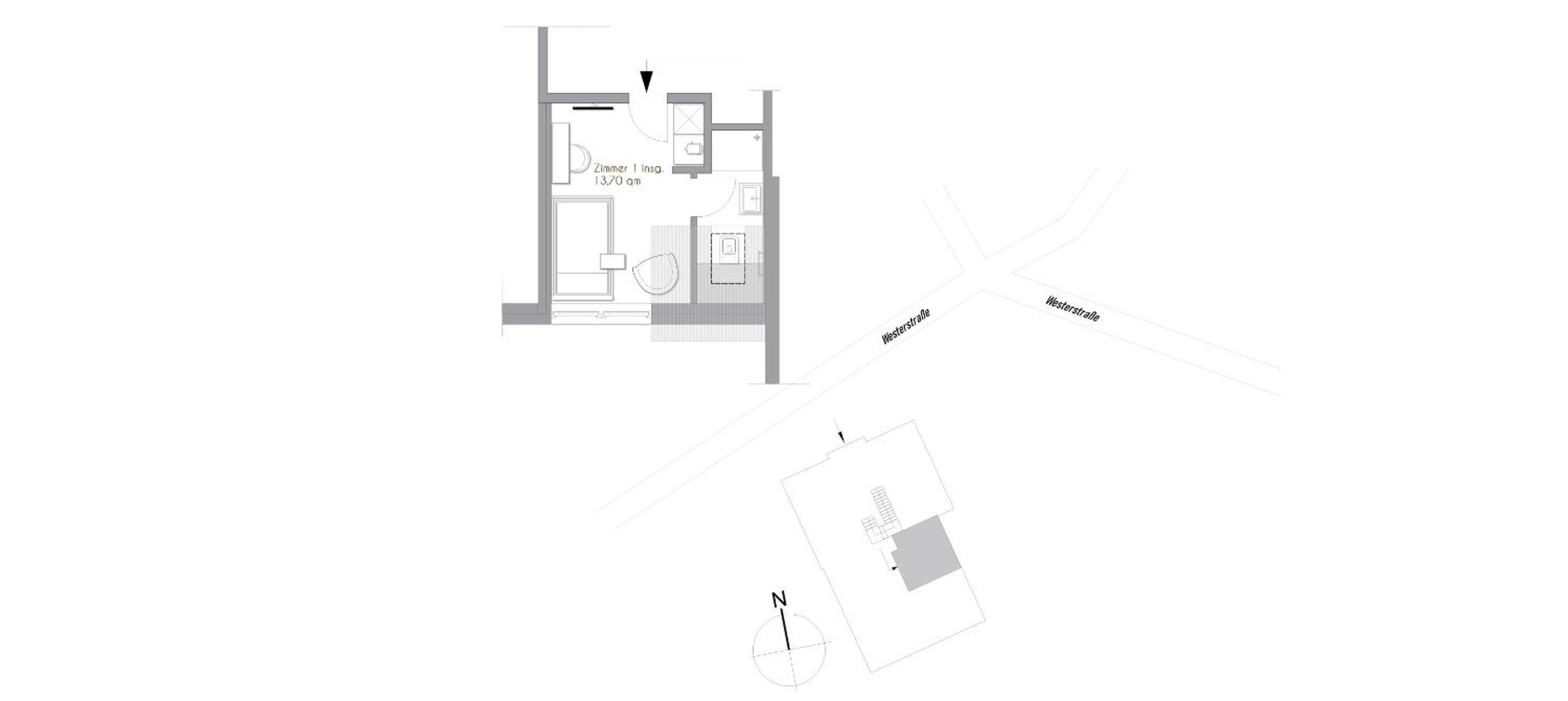 Single Room with Private Bathroom photo 3