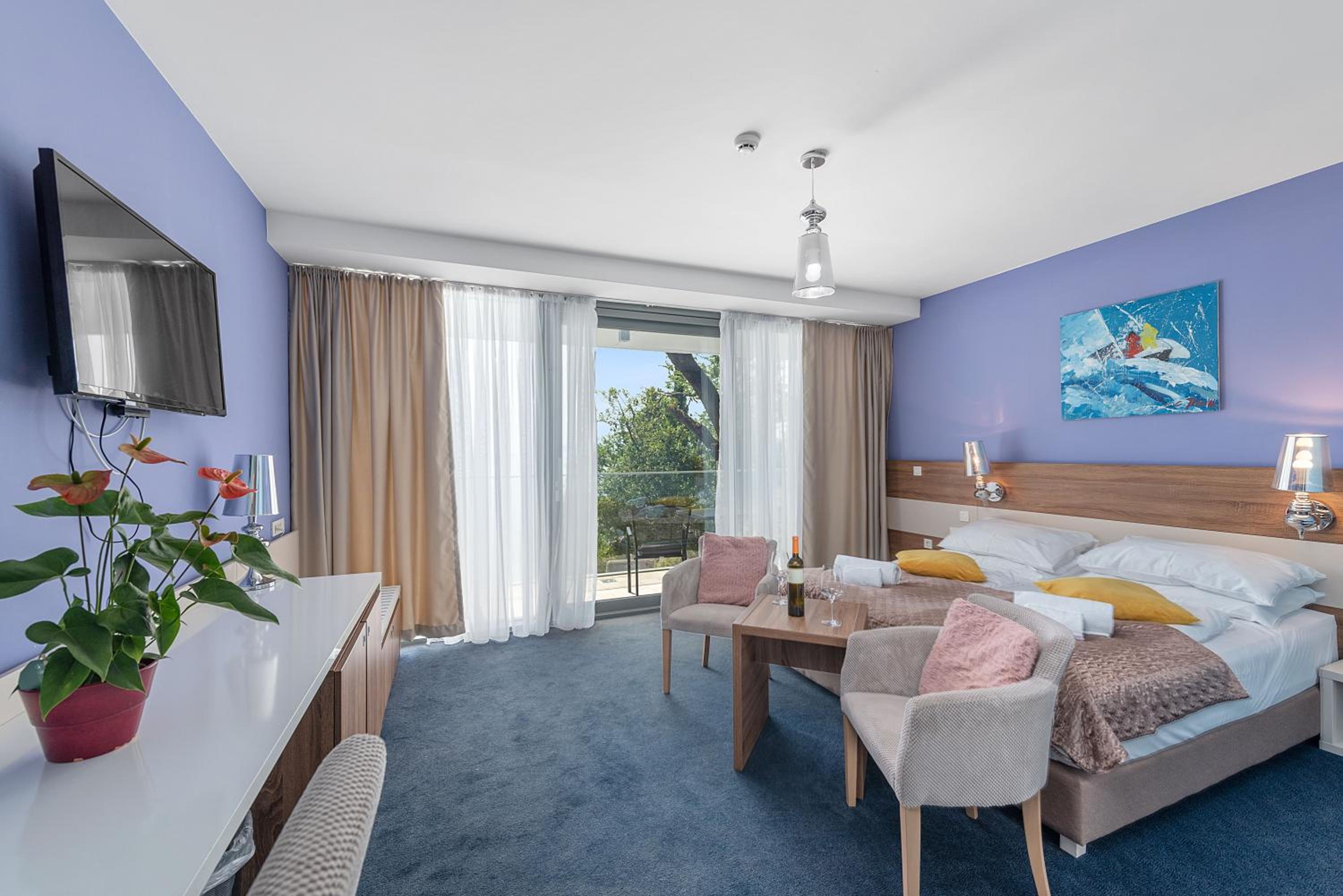 Deluxe Double or Twin Room with Sea View