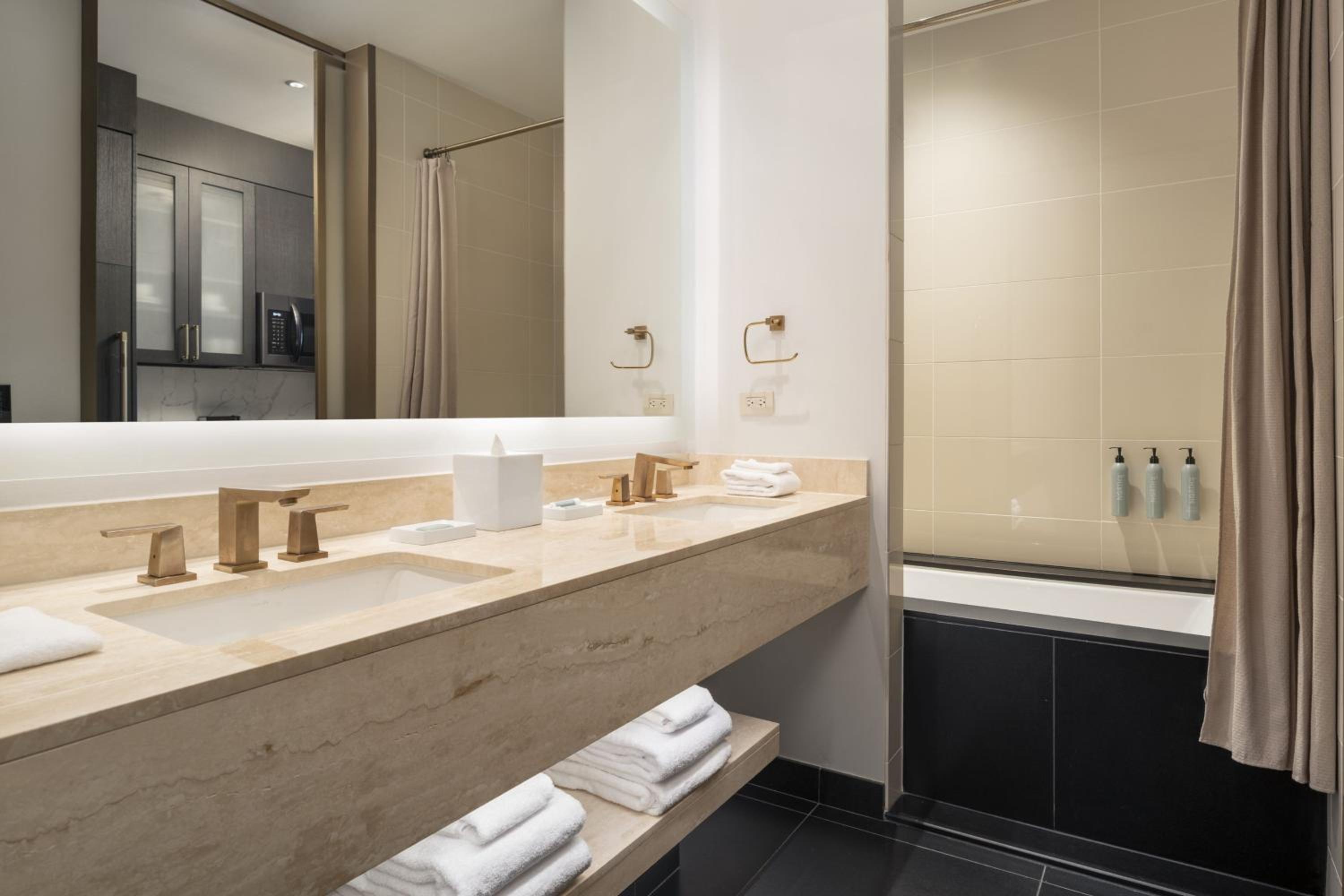 King Studio with City View - Mobility Accessible w/Roll-in Shower
