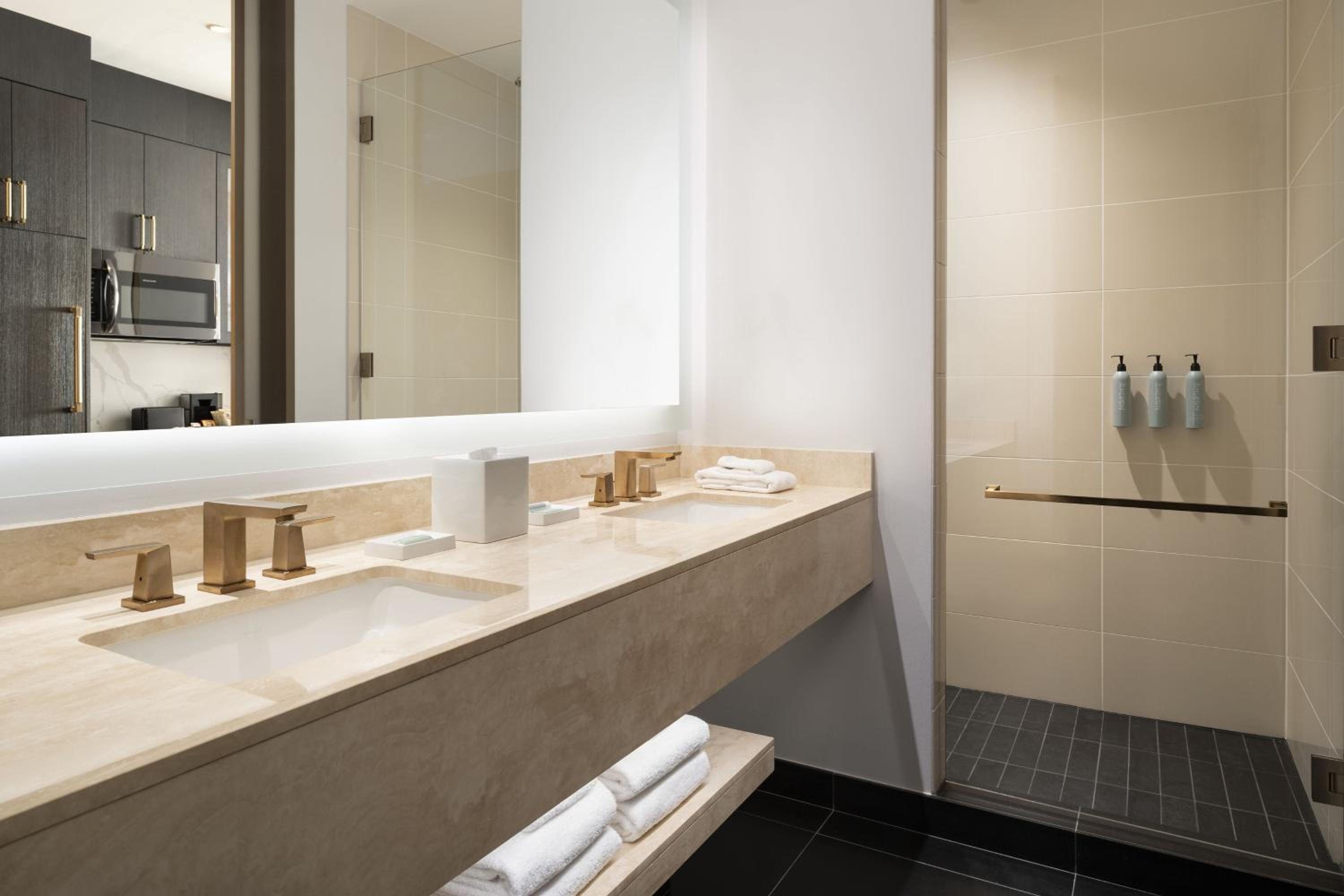 King Studio with City View - Mobility Accessible w/Roll-in Shower thumbnail 5