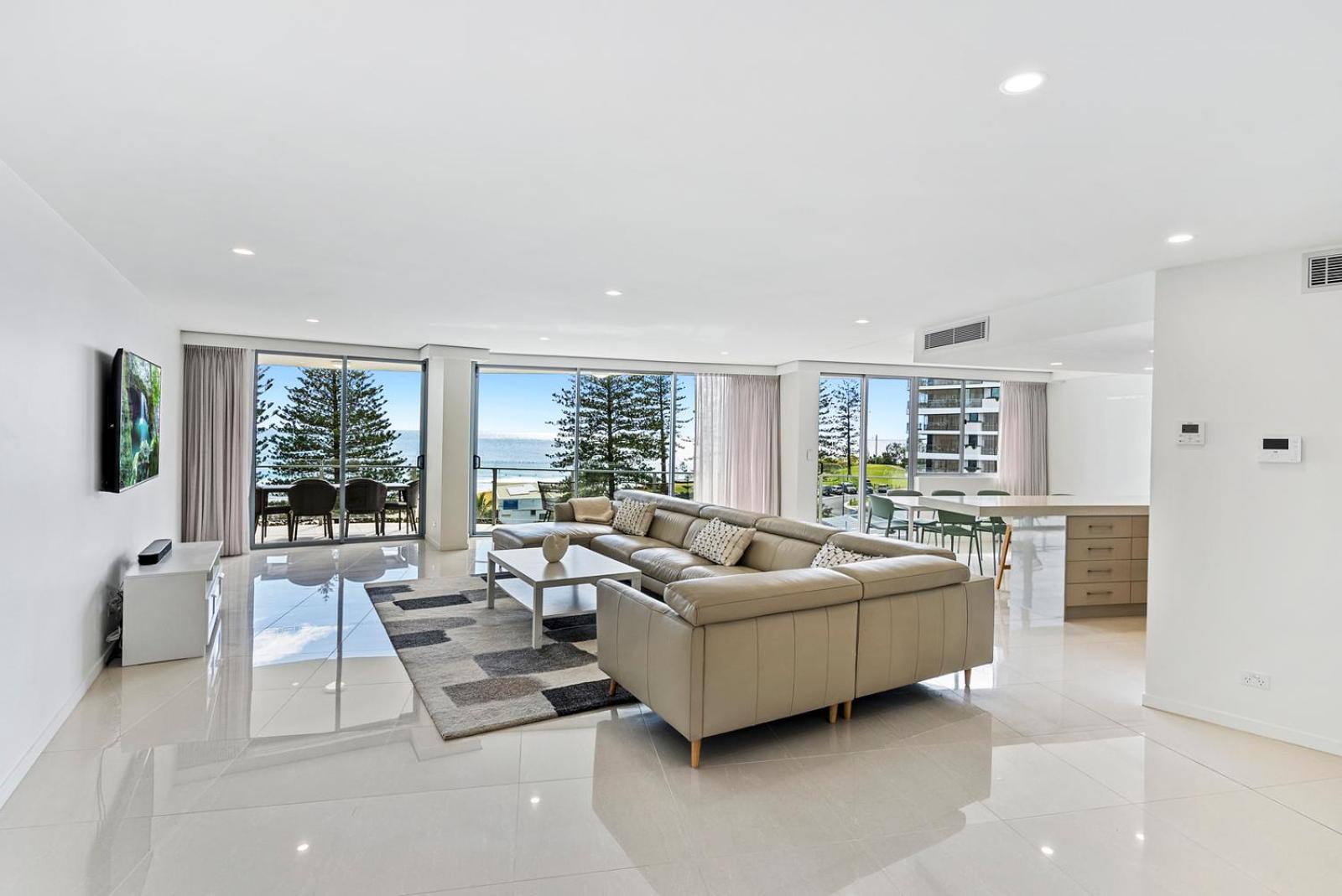 Three-Bedroom Apartment with Ocean View