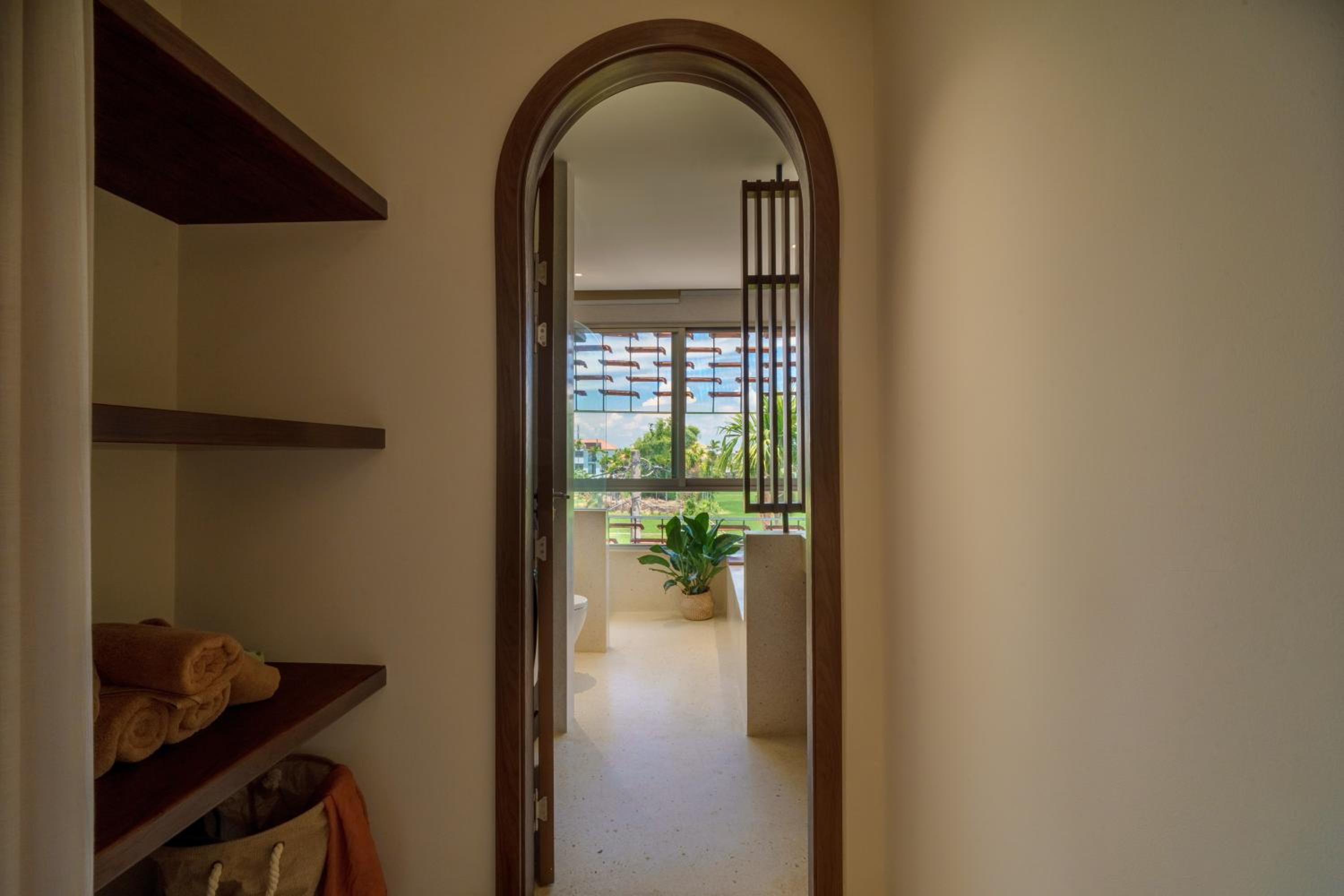 Two-Bedroom Apartment with Garden View