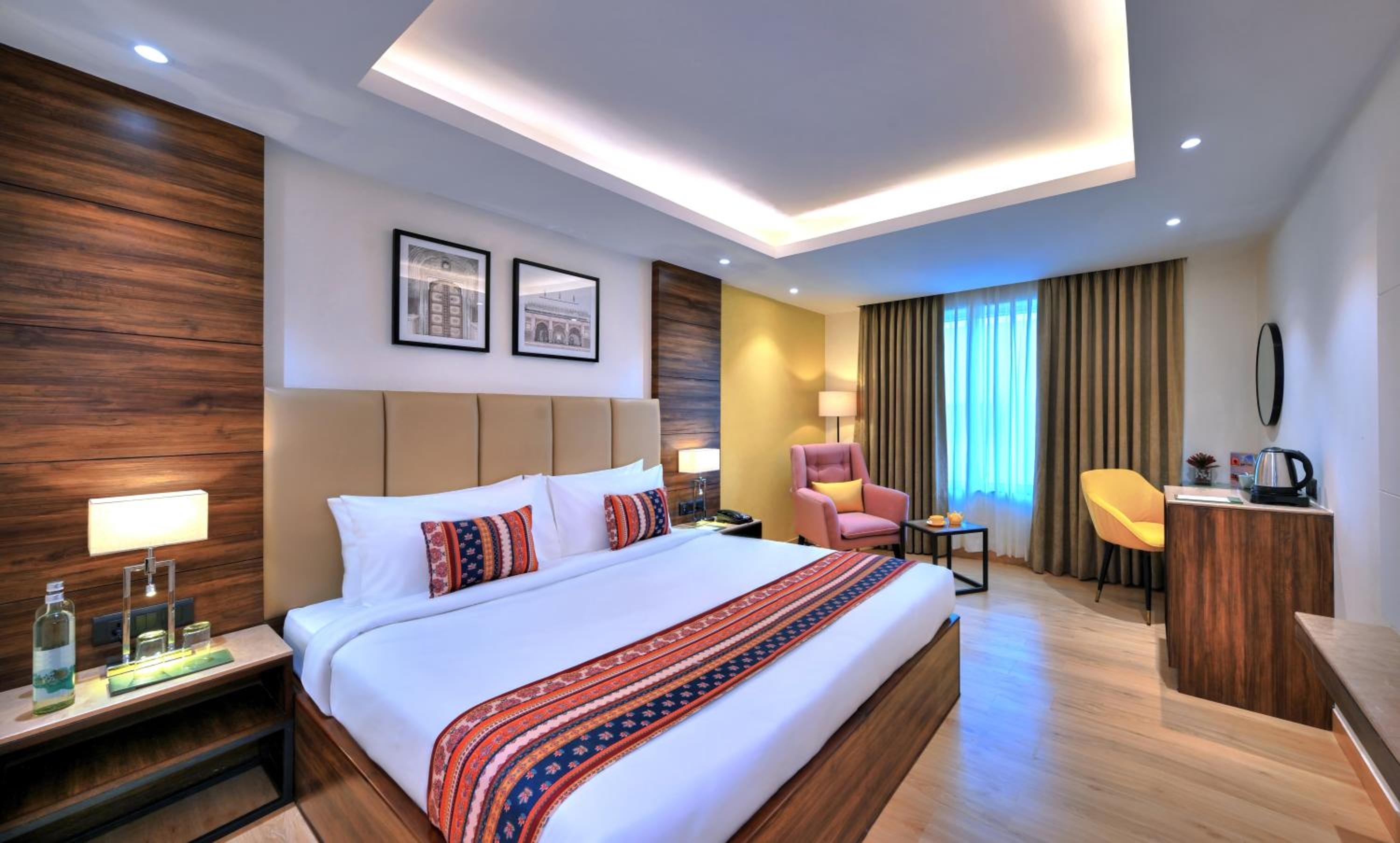 Executive Double Room with 10% discount on food, beverages and laundry