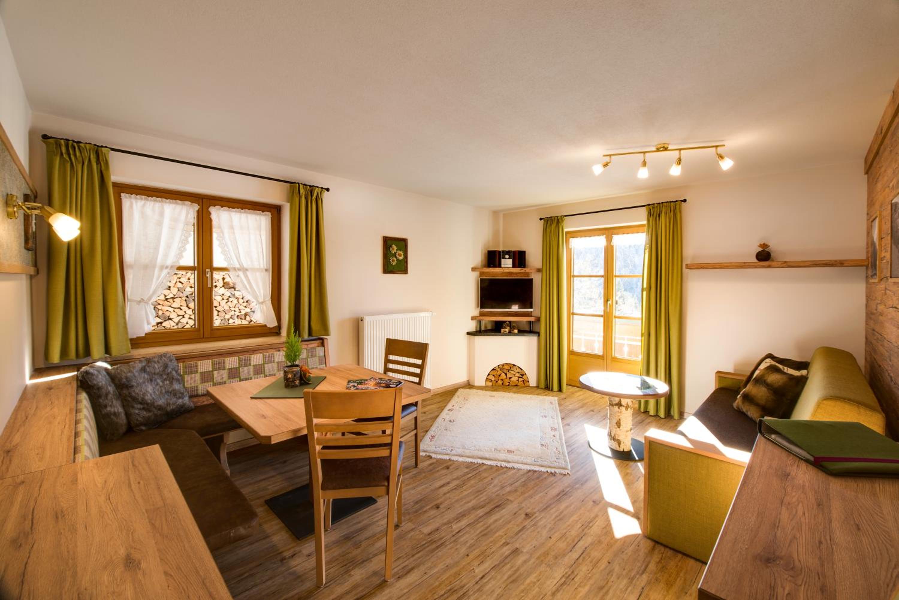 One-Bedroom Apartment with Balcony and Mountain View  