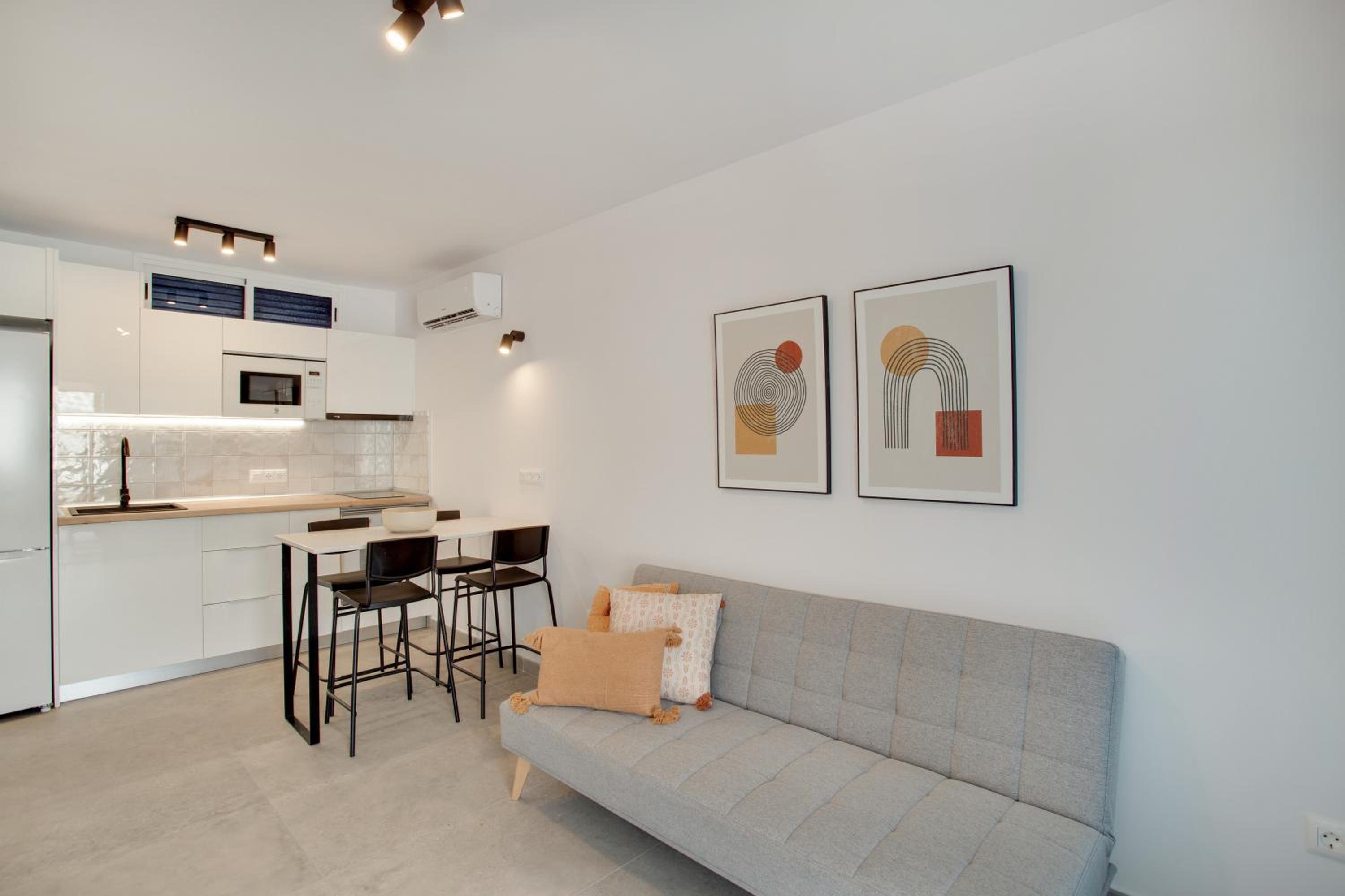 Apartamento de una habitación superior
