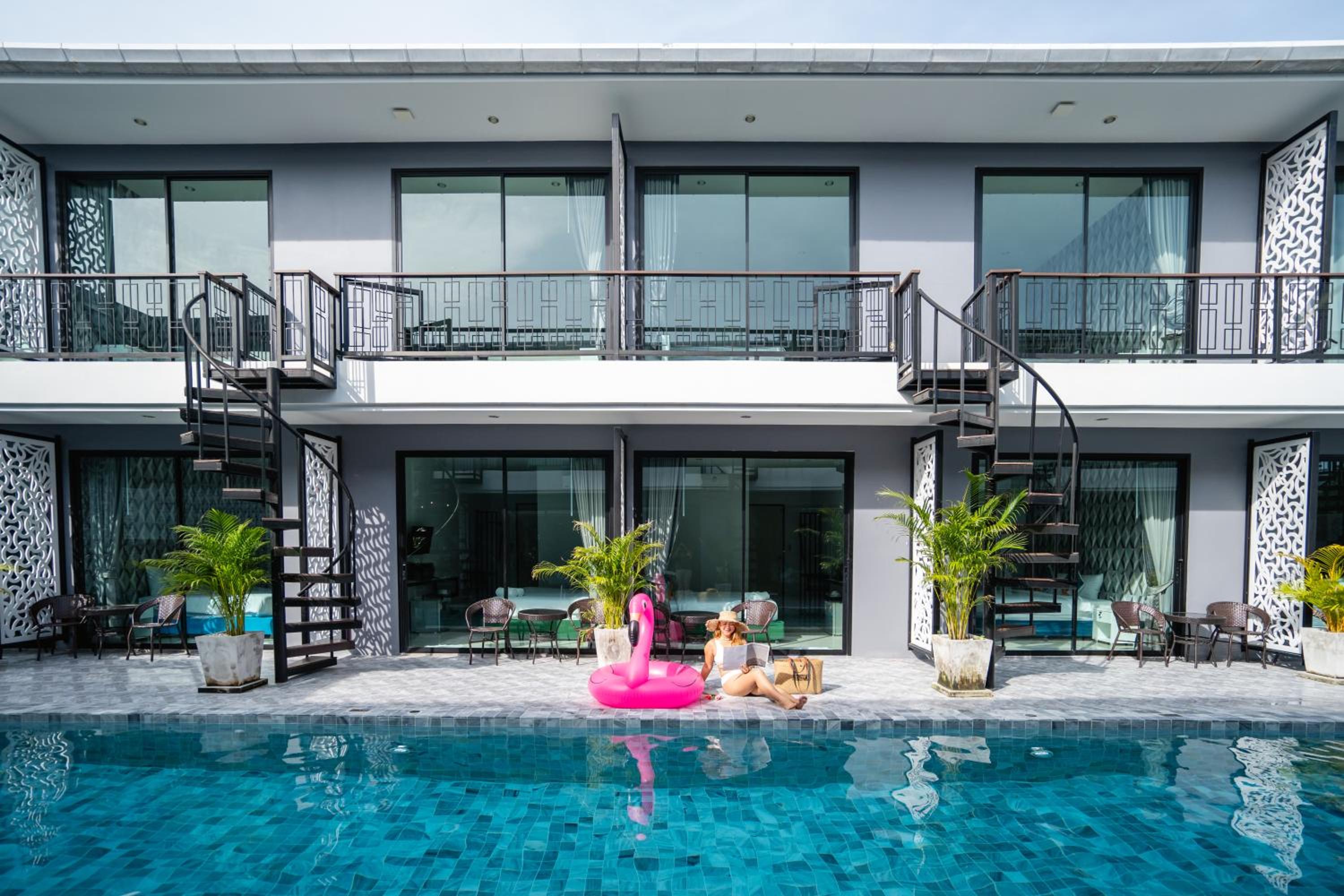 Double or Twin Room with Swimming Pool Access