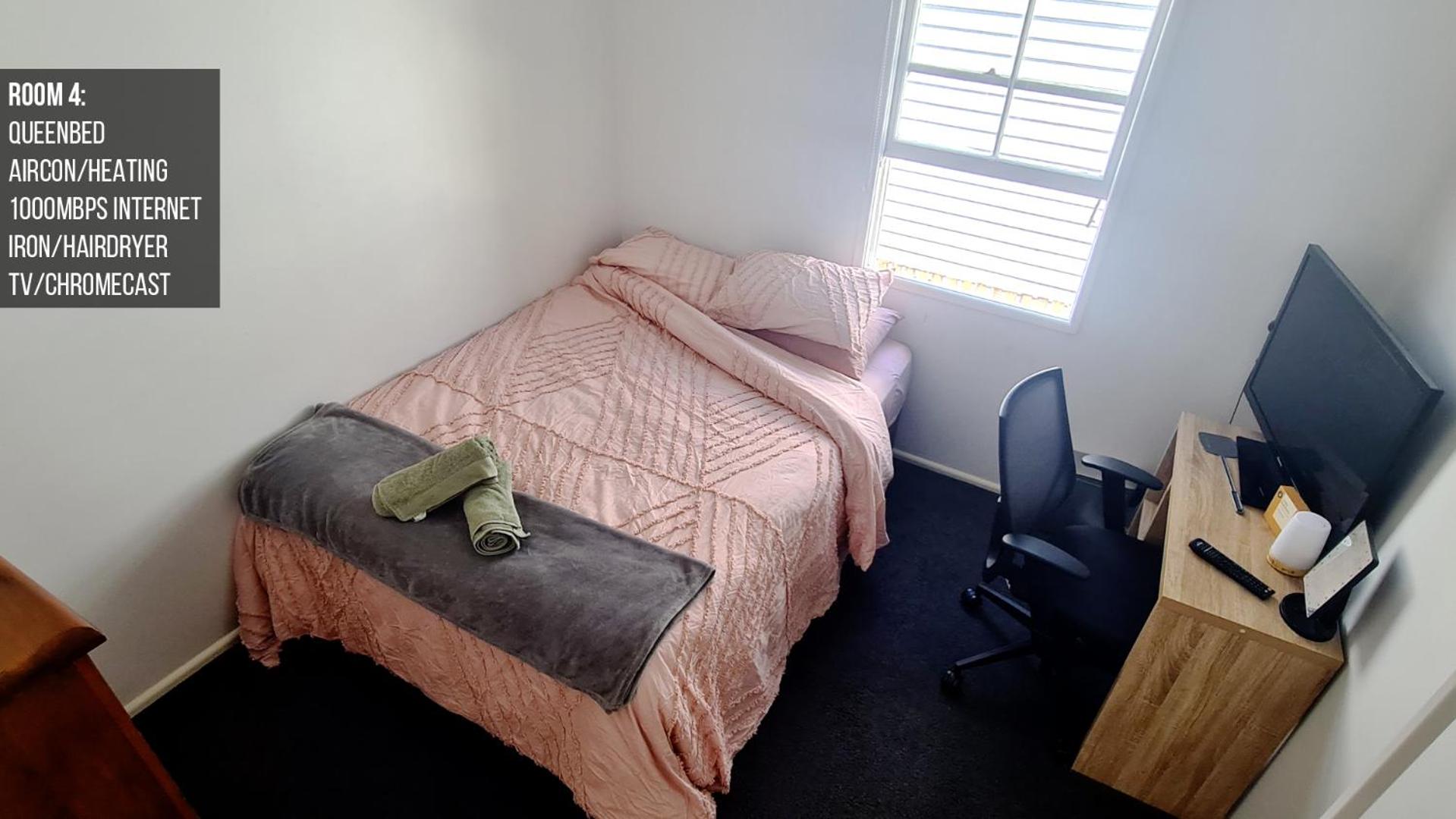 Queen Room with Shared Bathroom