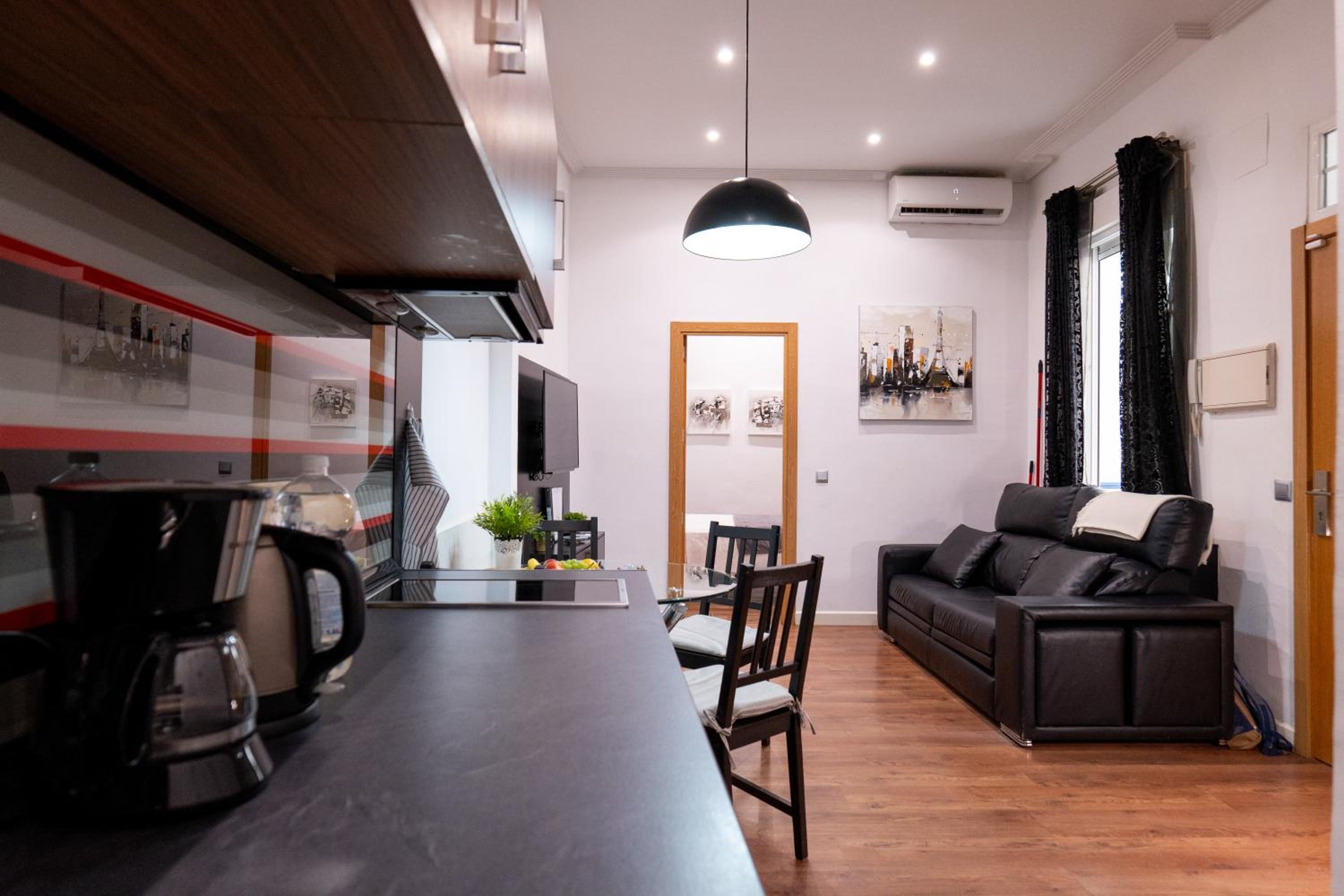 Apartamento de dos habitaciones