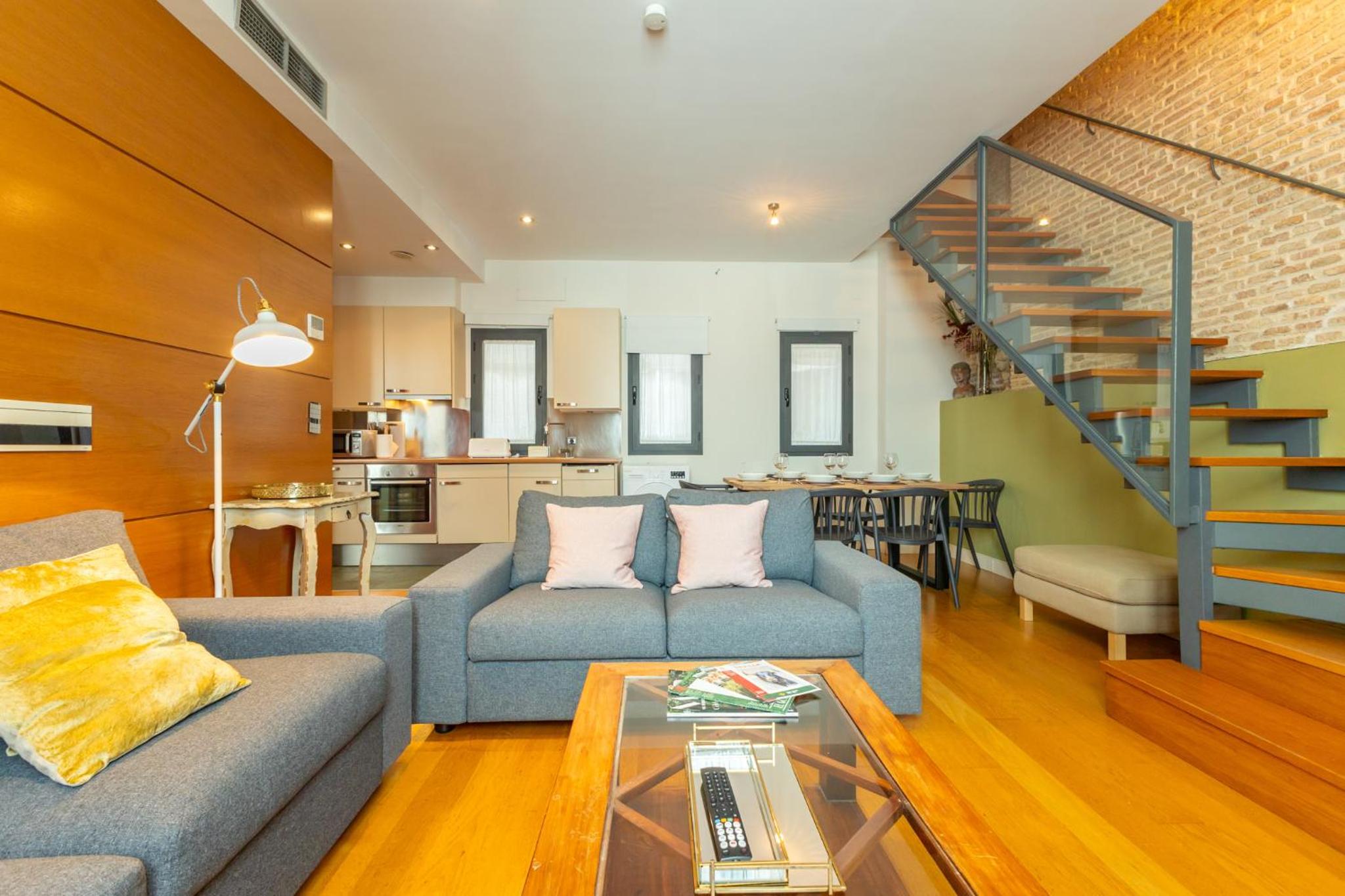Apartamento de Dos Habitaciones con Terraza