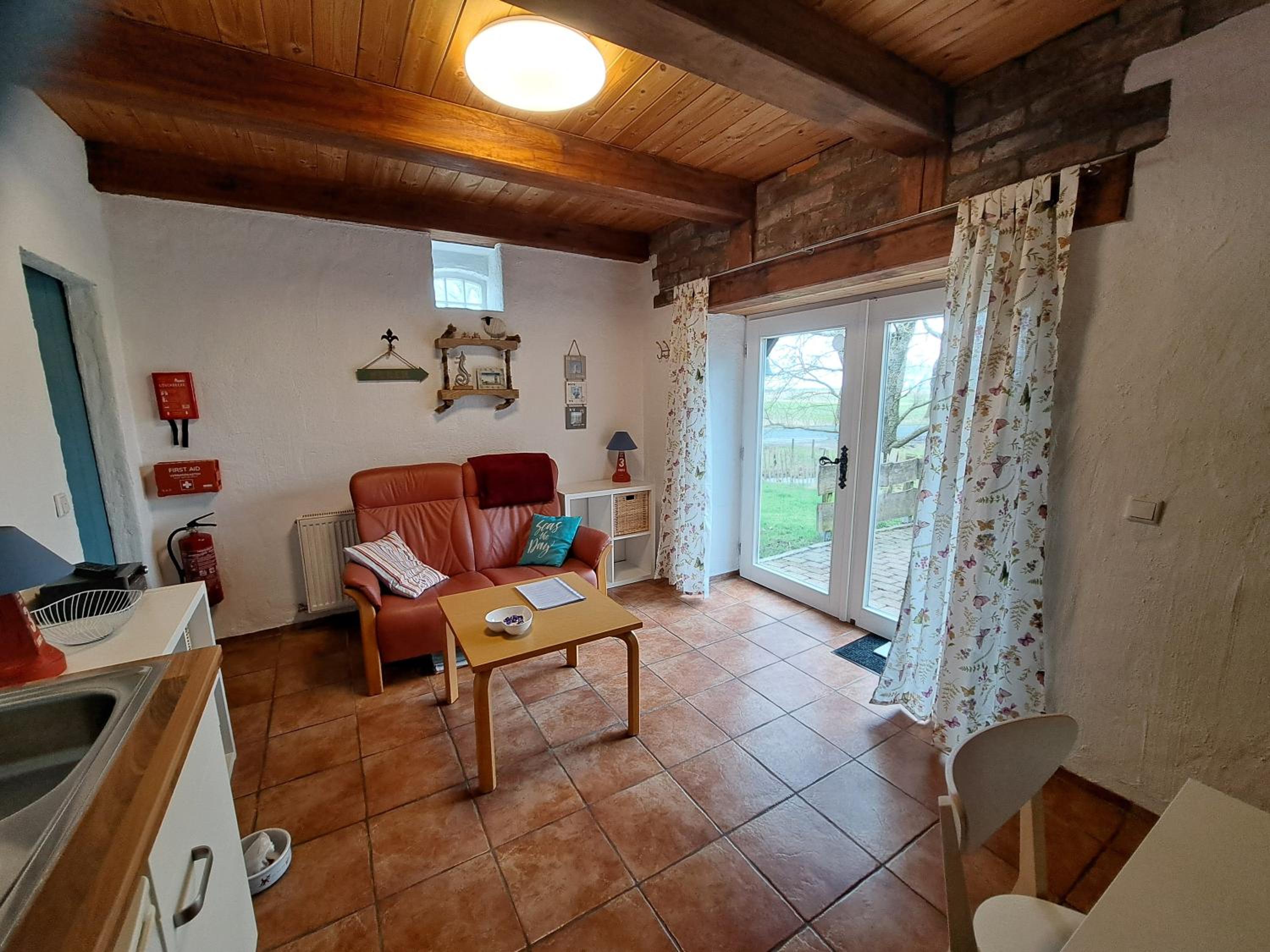 One-Bedroom Apartment with Garden View