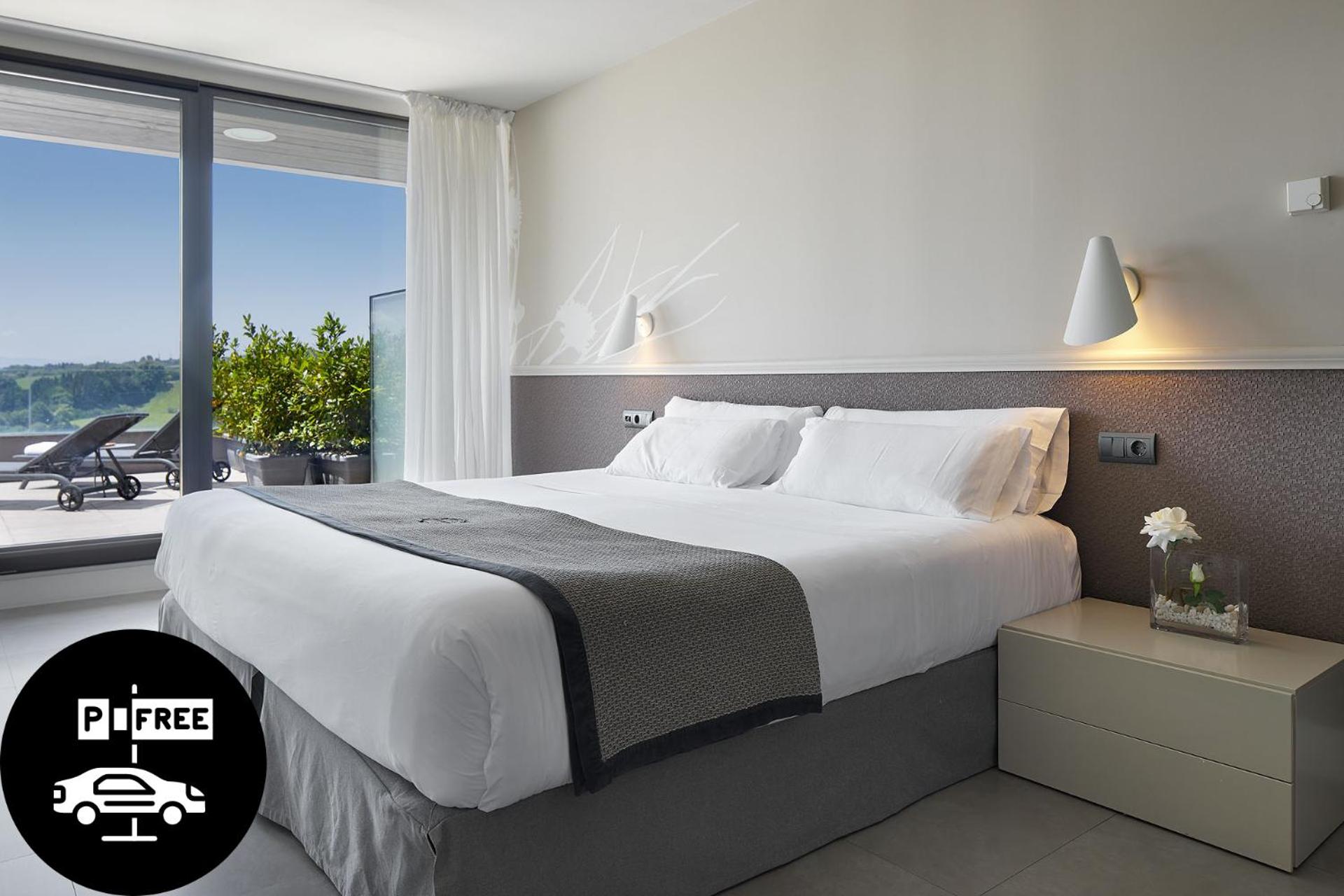 Apartamento de dos dormitorios superior con terraza.