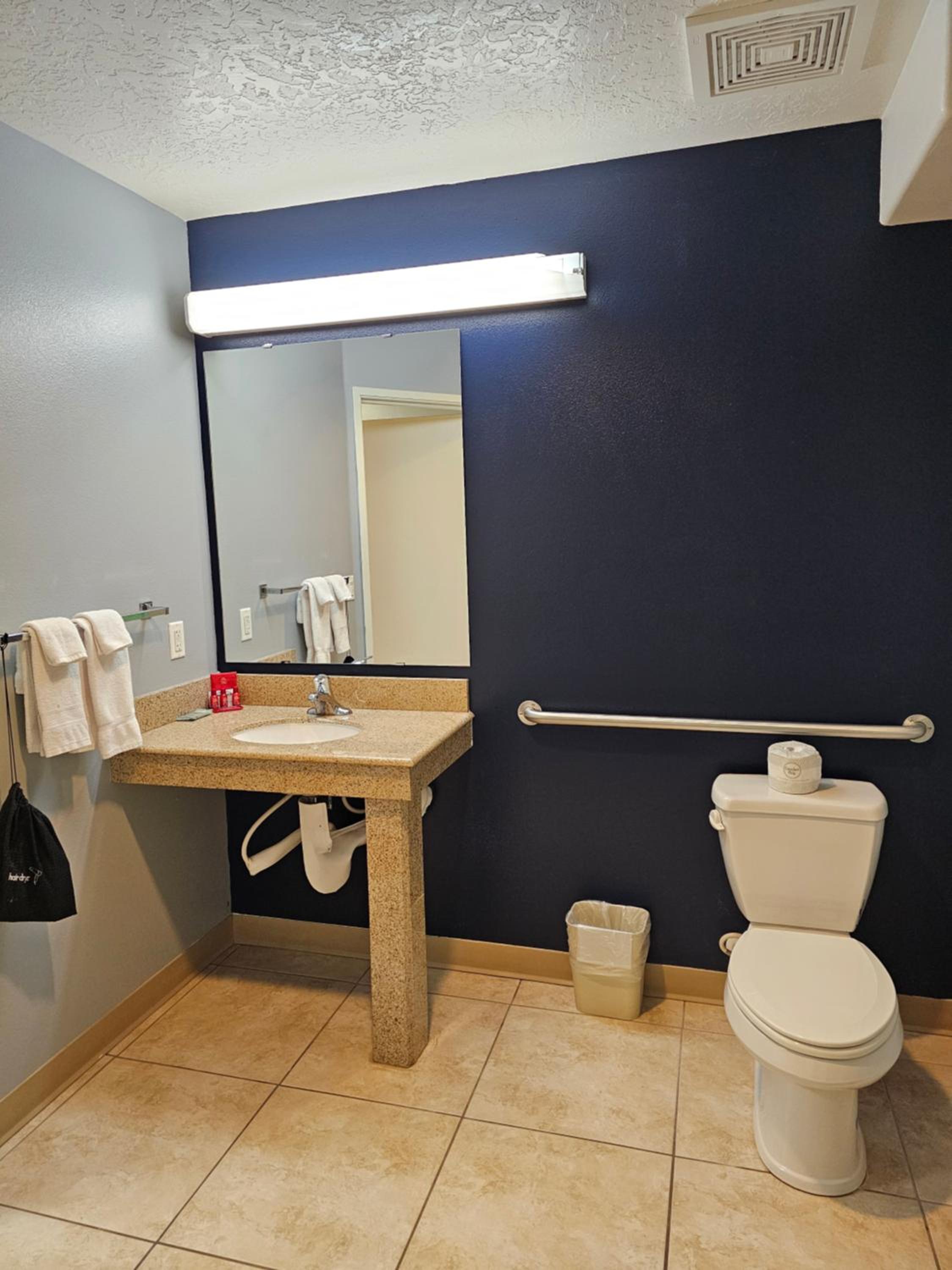 Queen Suite with Mobility Accessible Roll-In Shower - Non-Smoking - Photo 7