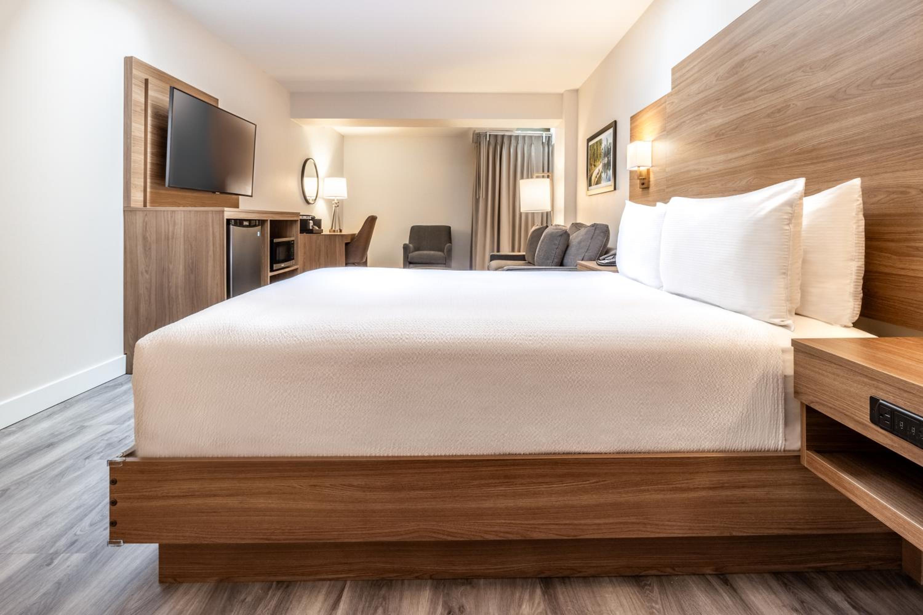 One Queen Bed Interior  - Photo 1