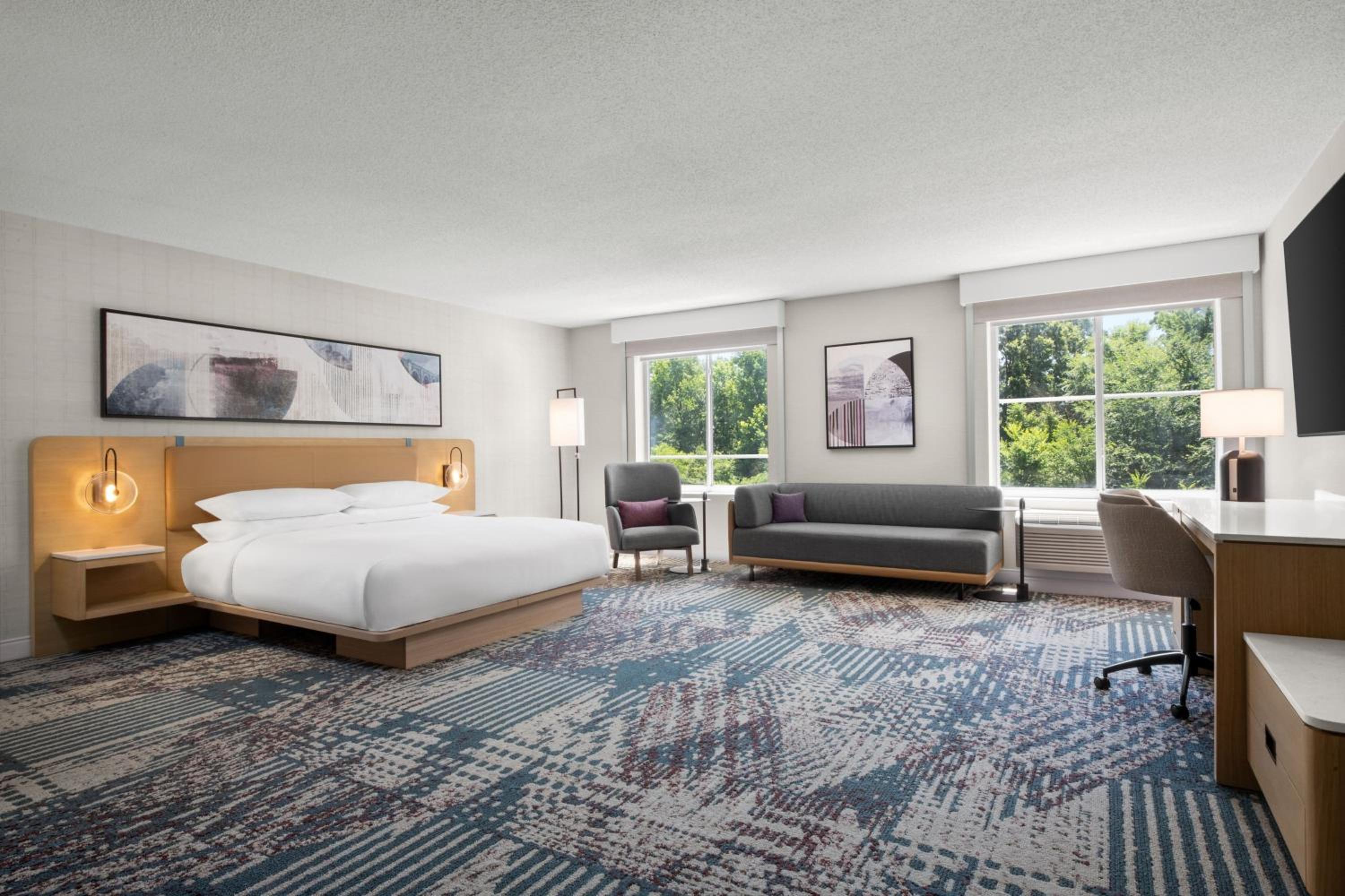 Standard King Room with Roll-in Shower - Mobility and Hearing Accessible photo 1