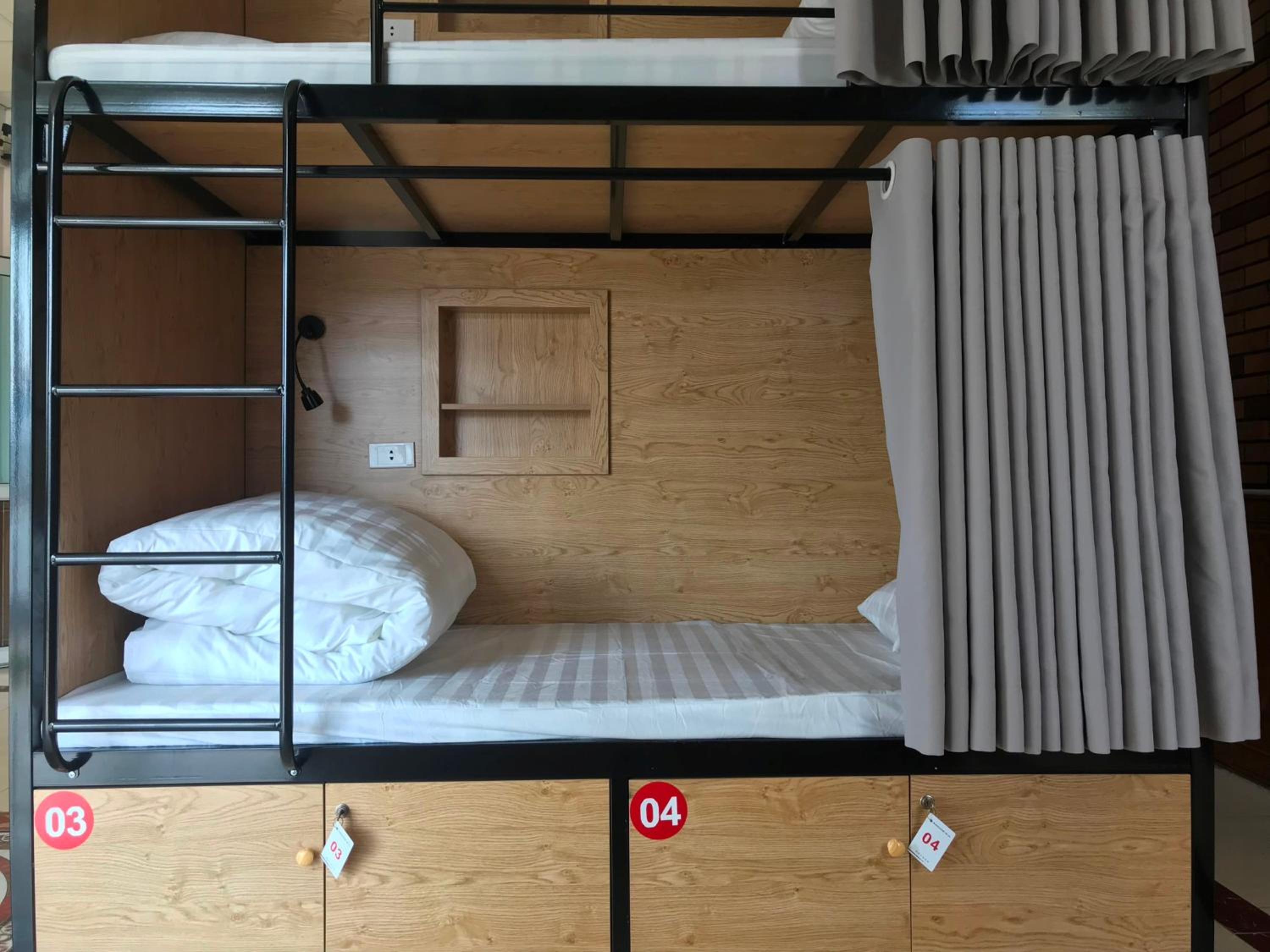 Bunk Bed In Mixed Dormitory Room