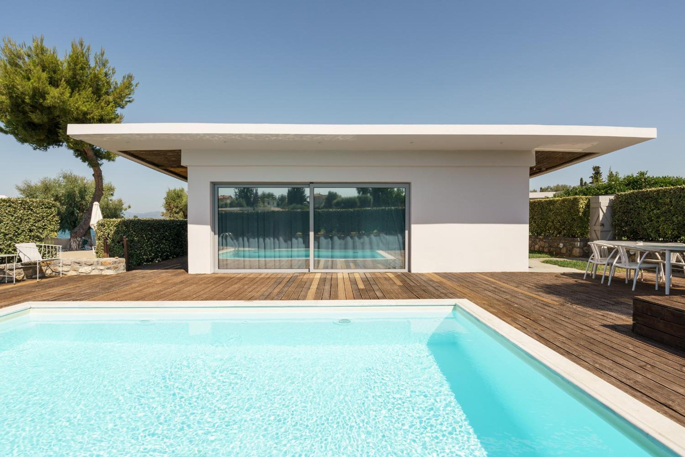 Beachfront One Bedroom Villa Emmelia with Private Pool