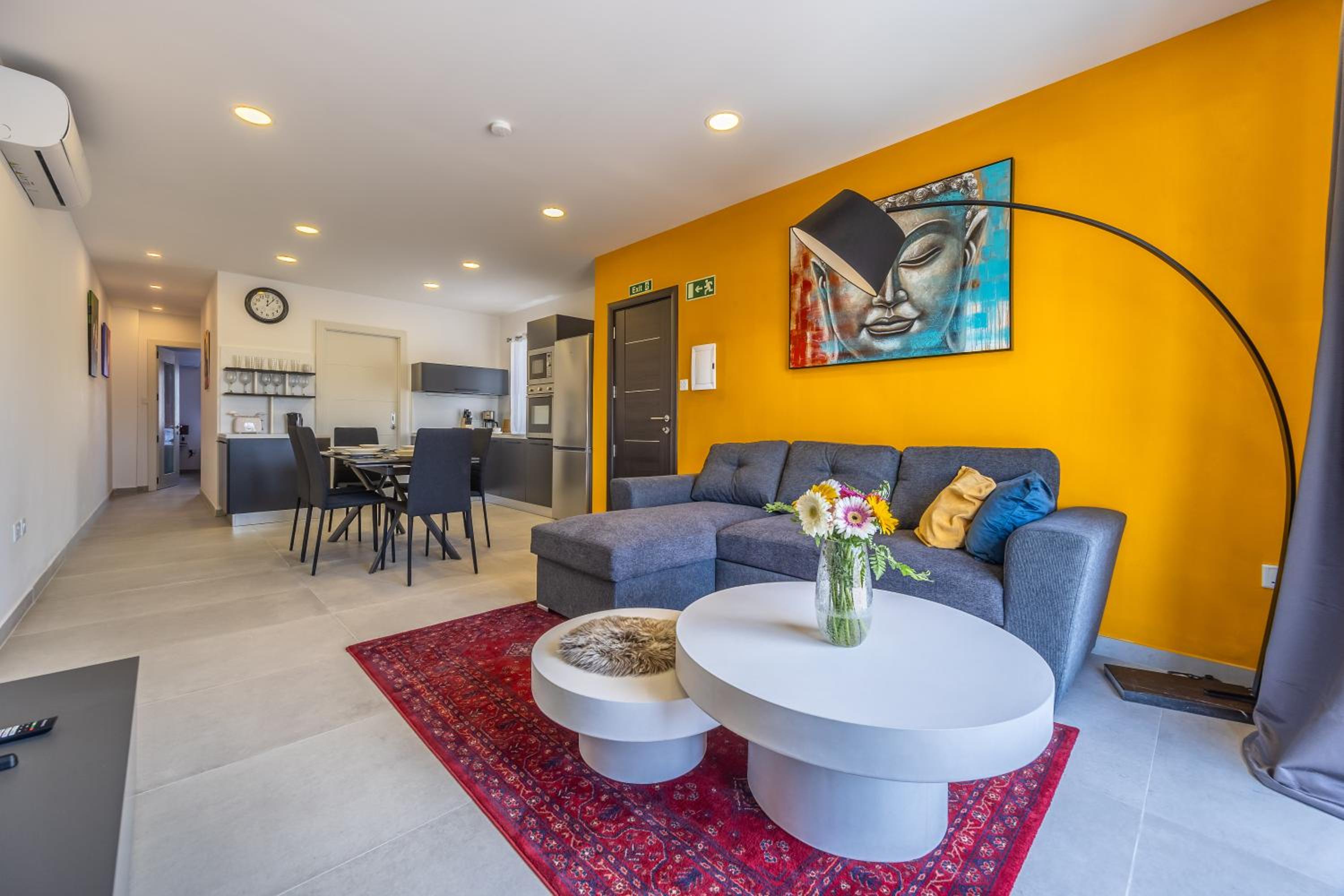 Two-Bedroom Apartment with Terrace