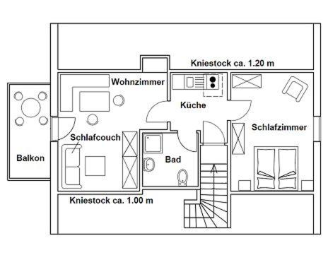 One-Bedroom Apartment with Shower photo 3