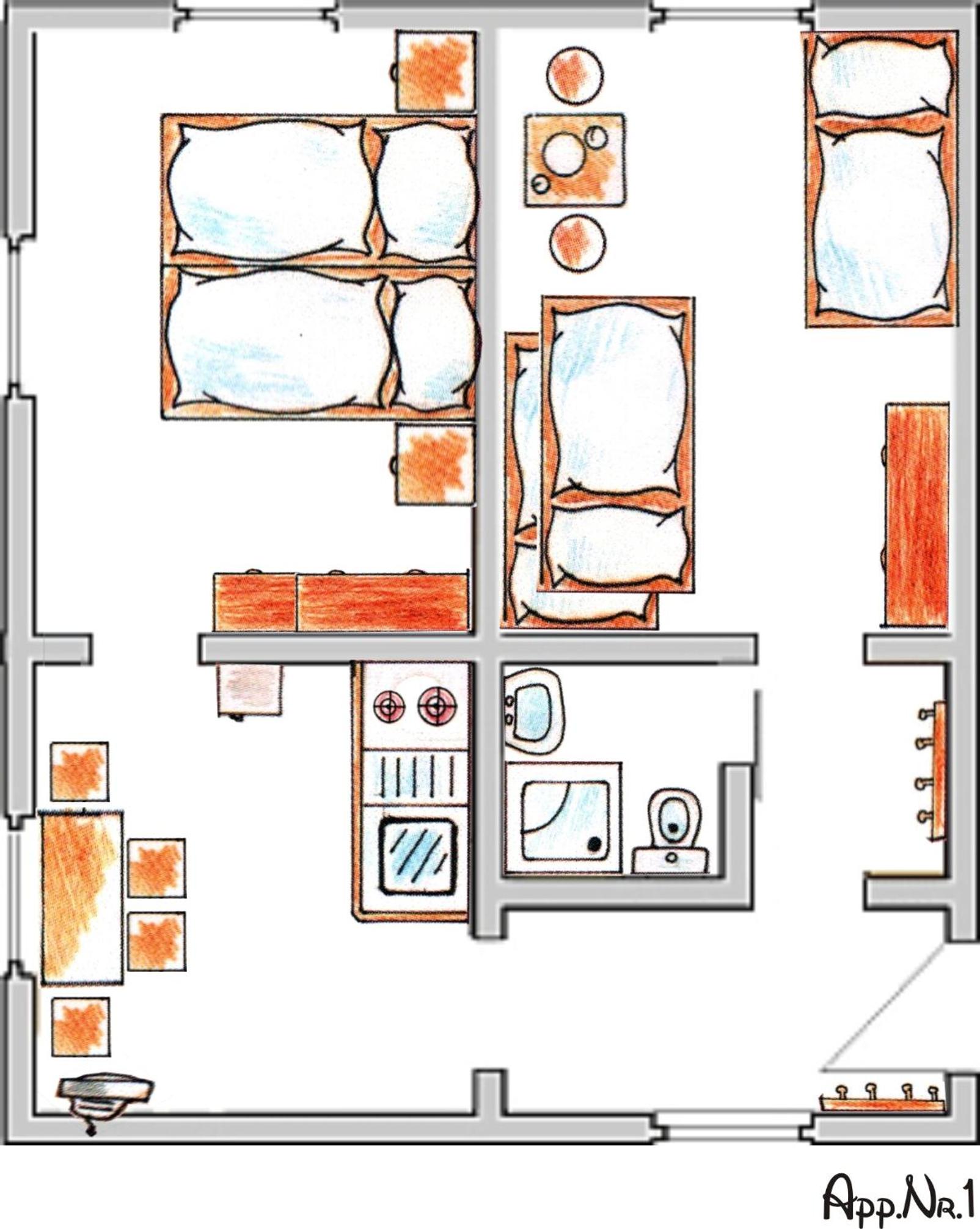 Two-Bedroom Apartment with City View photo 3