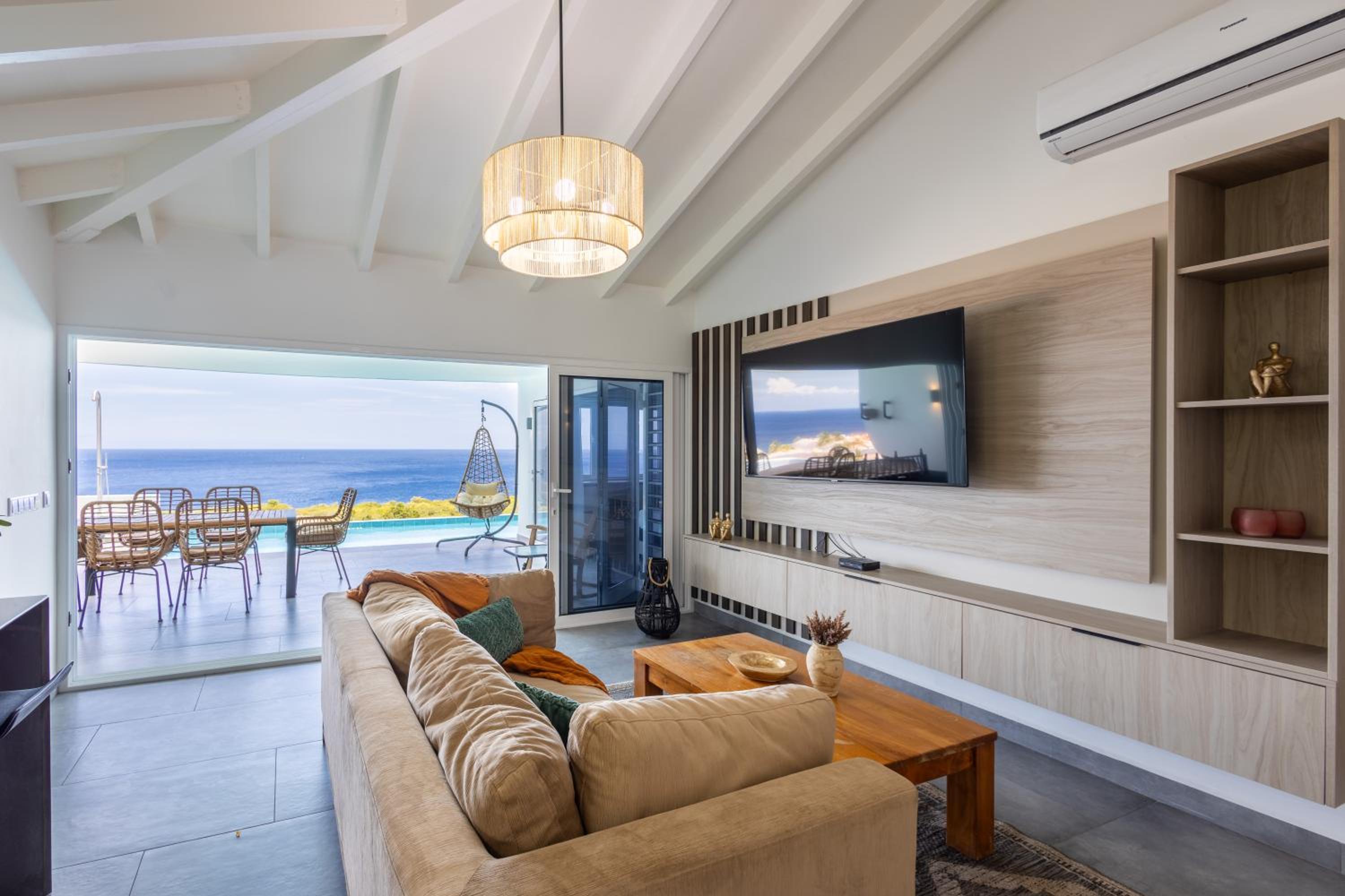 Three- Bedroom Villa with Ocean View & Private Pool