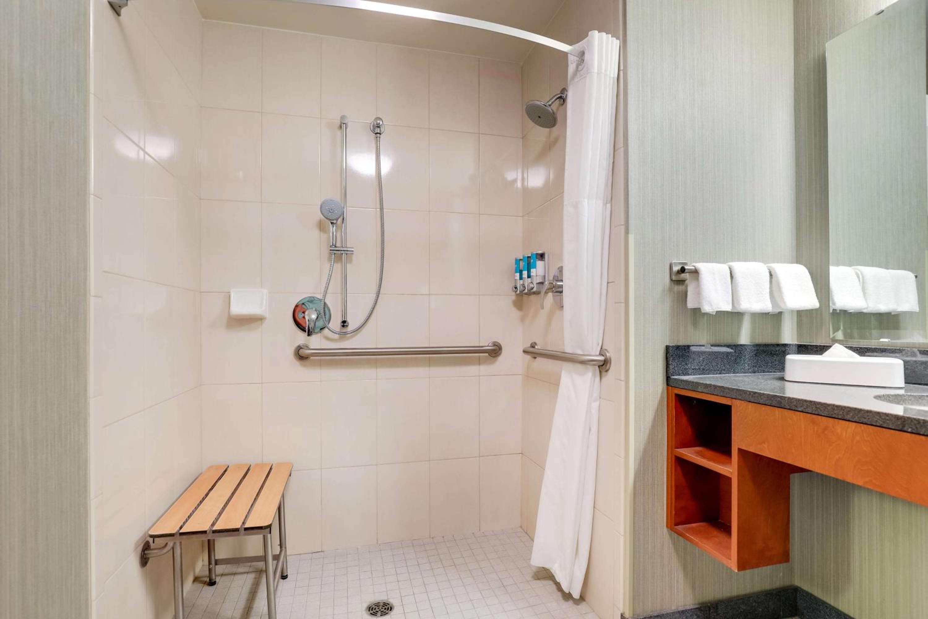 Deluxe King Room - Hearing Accessible, Roll-in Shower - Photo 4