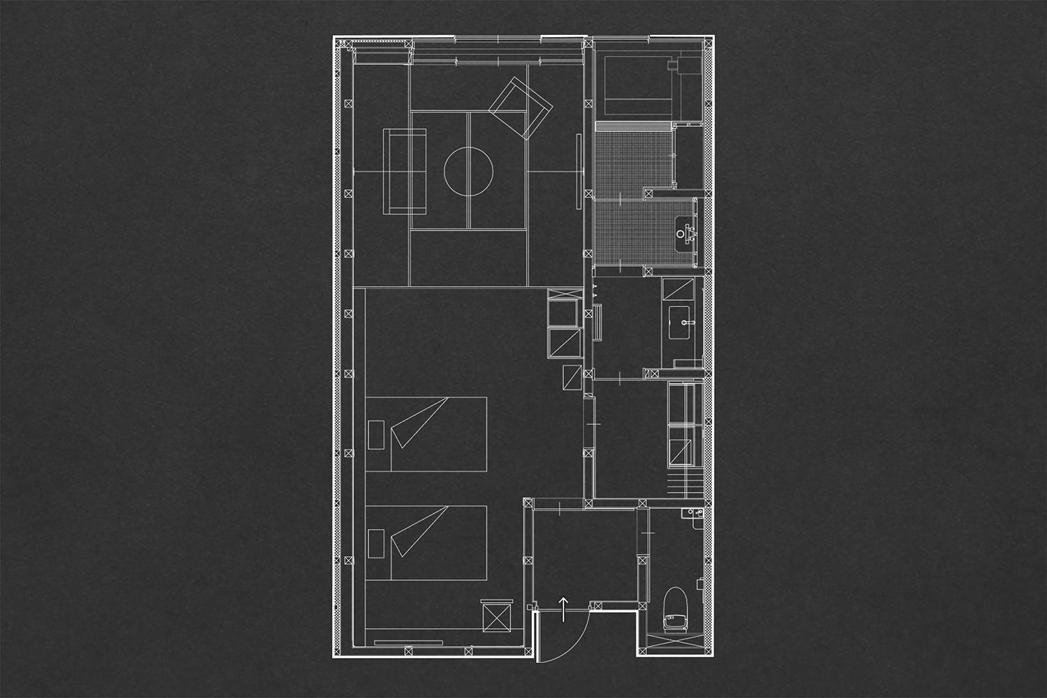 Japanese Style Twin Room -WAKATAKE/MOEGI- Non-Smoking (2nd Floor) - Photo 7