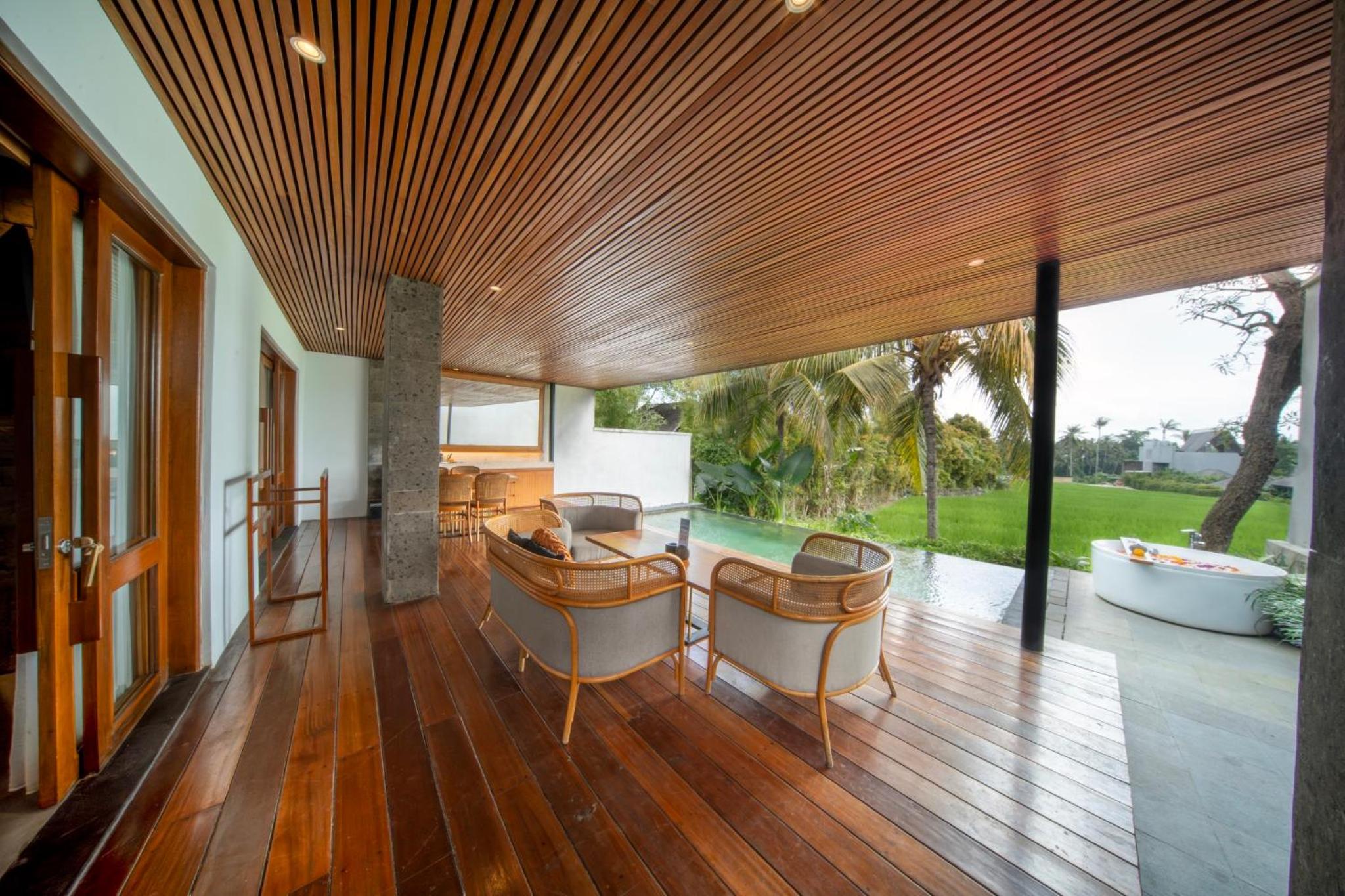 Royal Two-Bedroom Rice Field View Villa with Private Pool  - Photo 12
