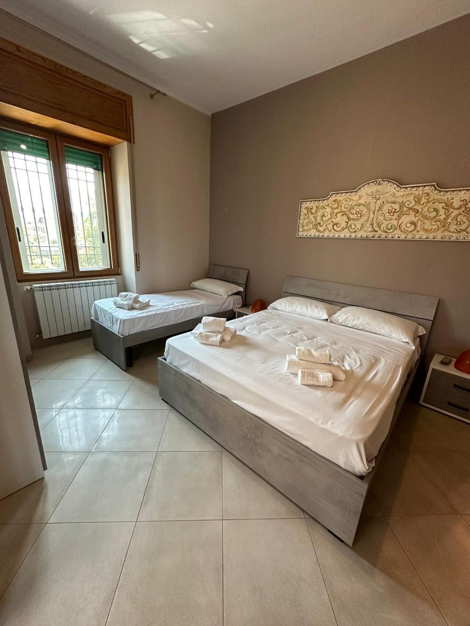 Deluxe Two-Bedroom Apartment With Garden View