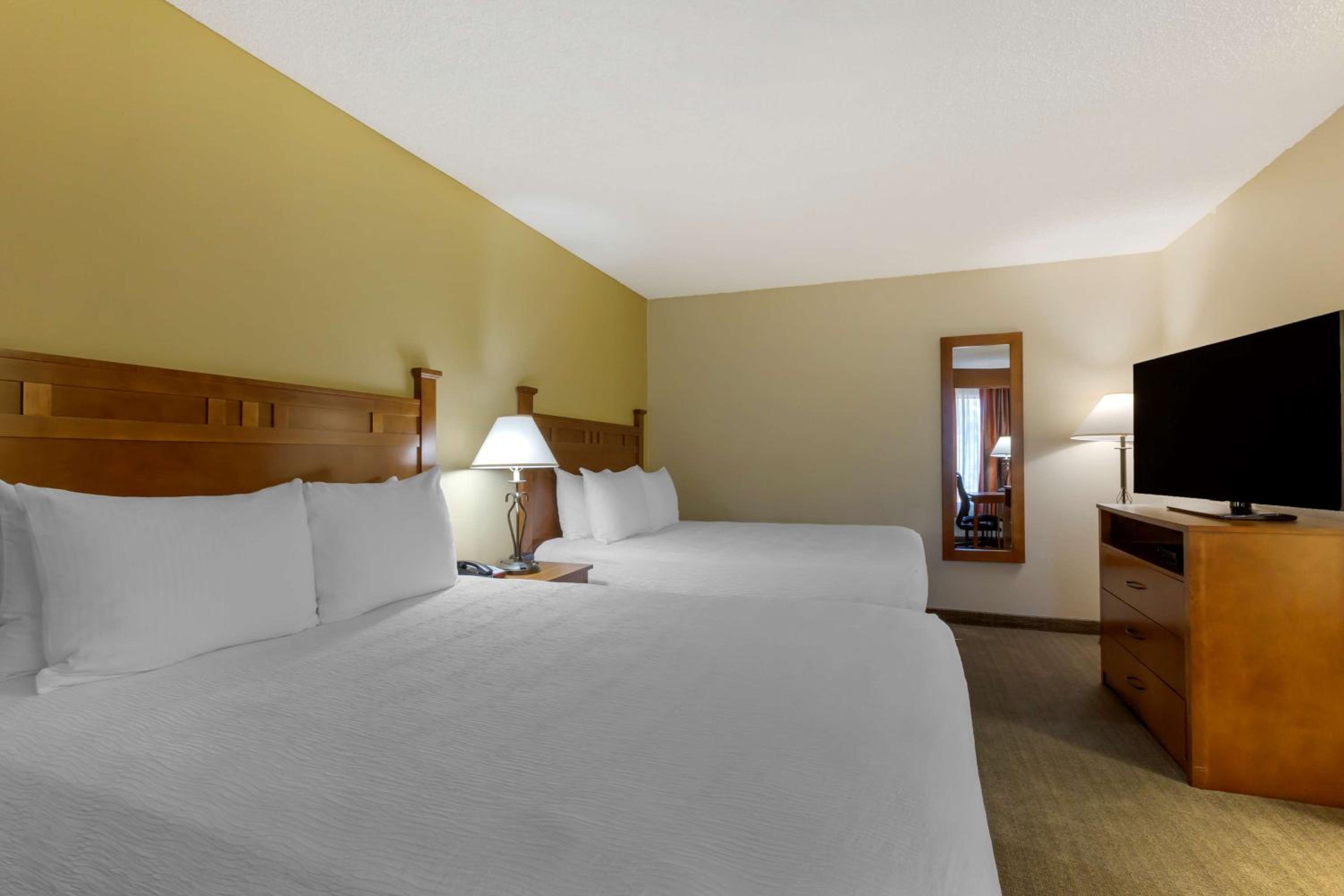 Queen Suite with Two Queen Beds and Sofa Bed - Non-Smoking photo 2