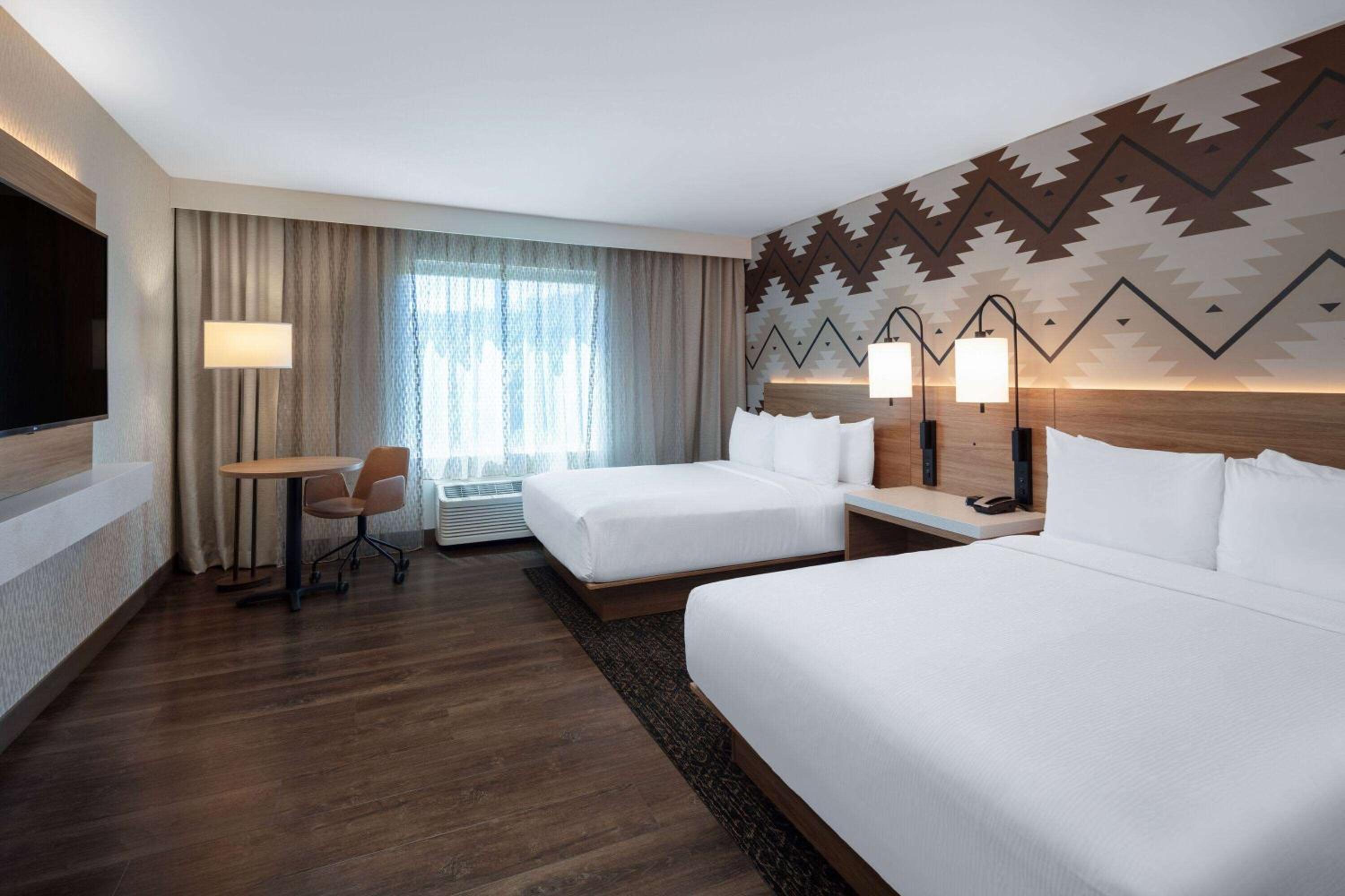 Queen Room with Two Queen Beds, Mobility Access and Roll-In shower, Non-Smoking - Photo 1