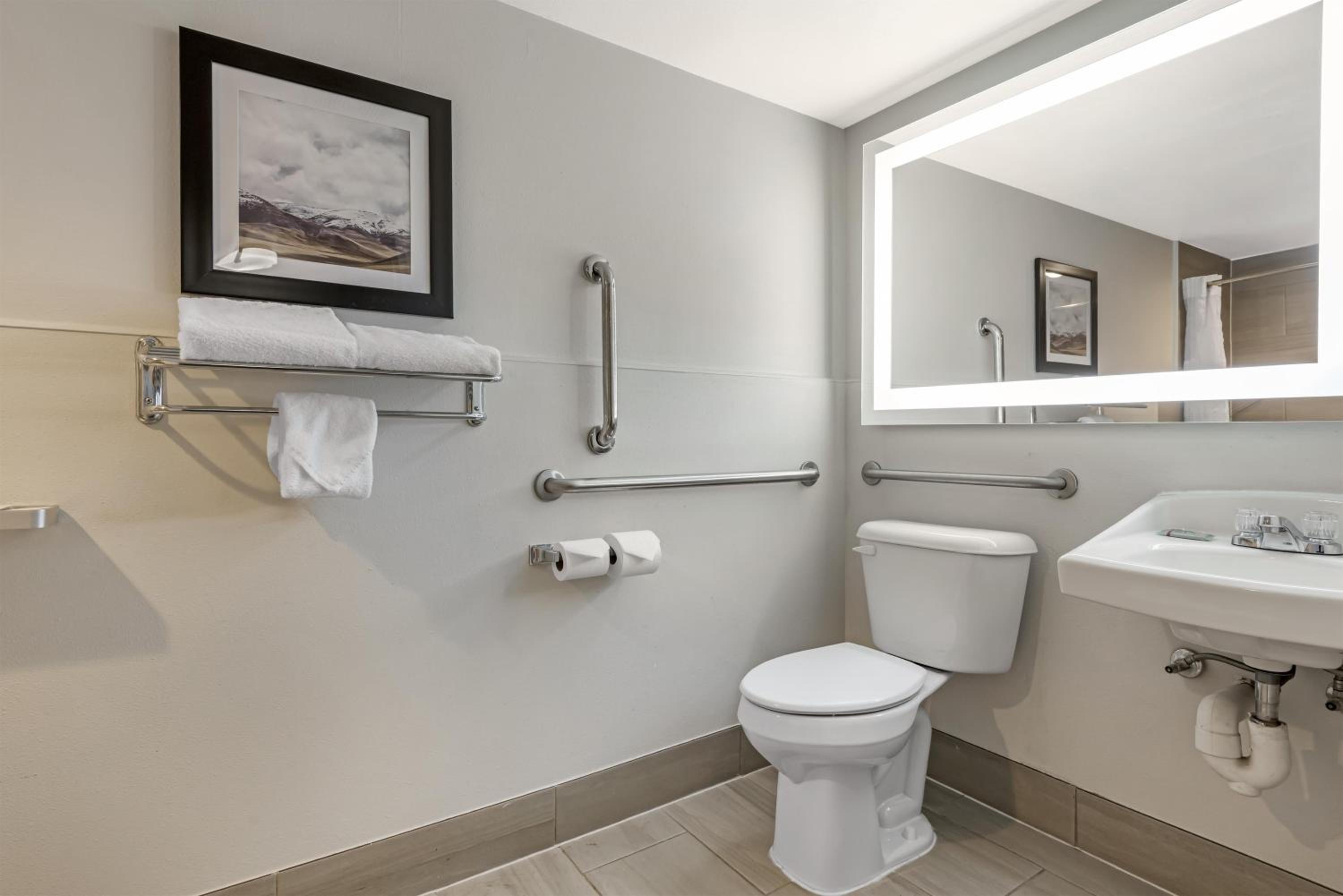 King Room with Walk-In Shower and Patio - Disability Access/Non-Smoking