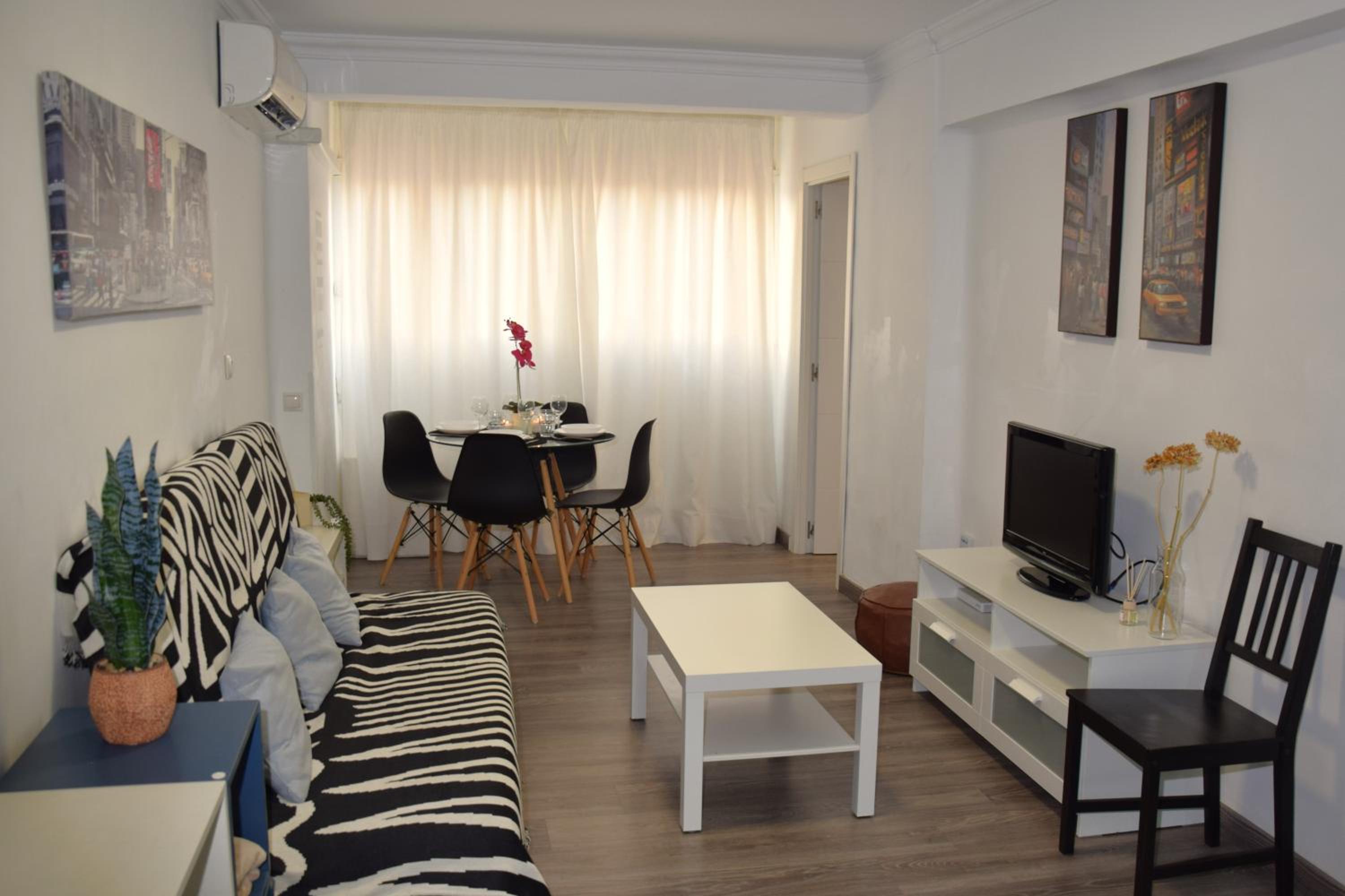 Apartamento de dos habitaciones