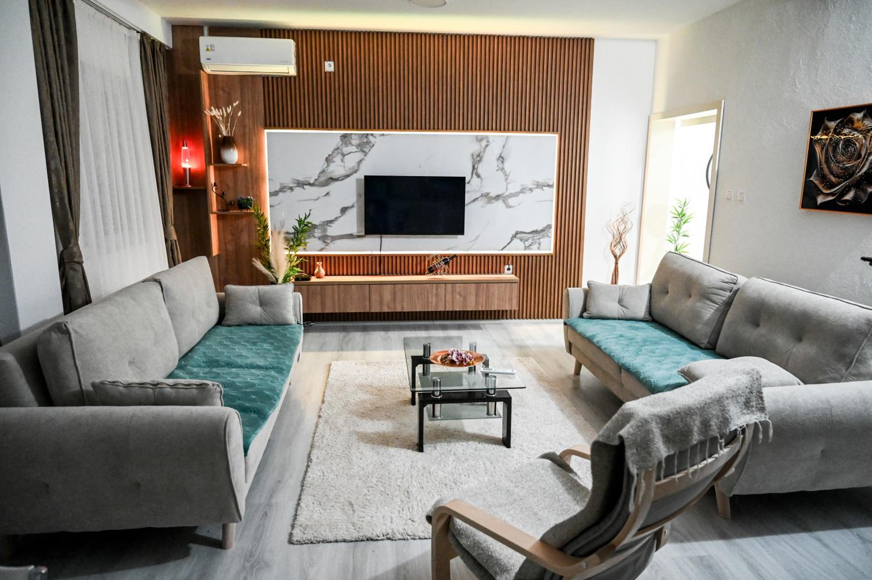 Two-Bedroom Apartment with Balcony