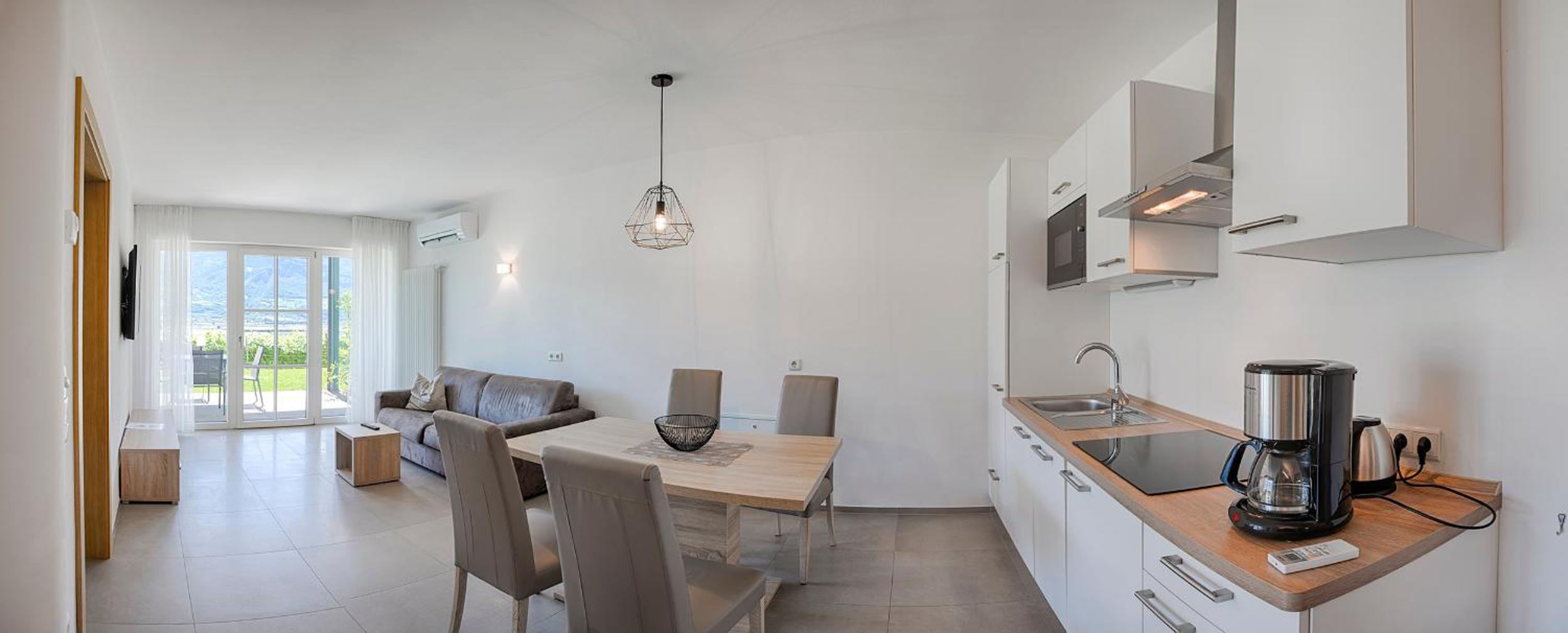 One-Bedroom Apartment with Garden