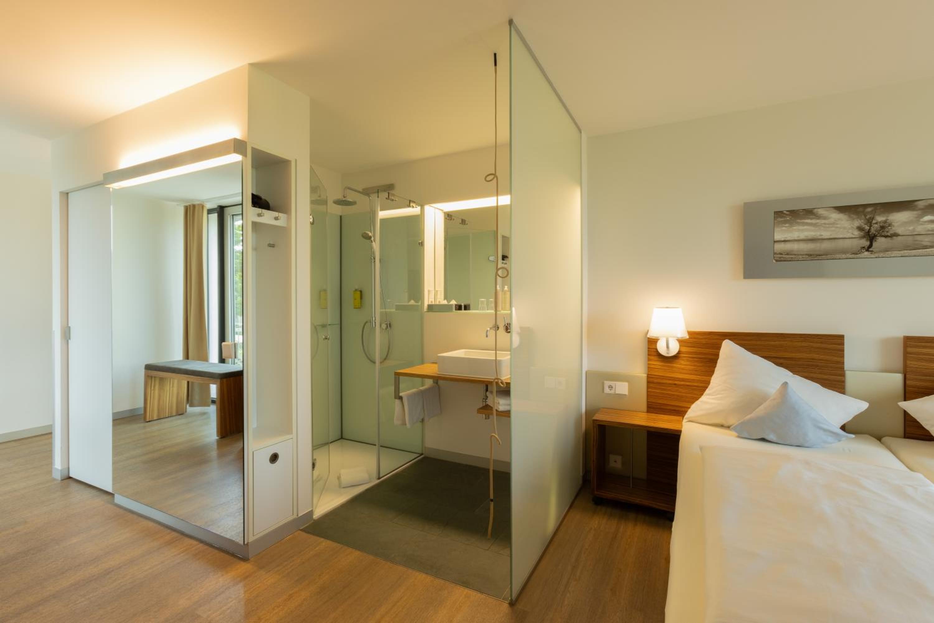 Superior Double Room with Open Bathroom and Separate WC