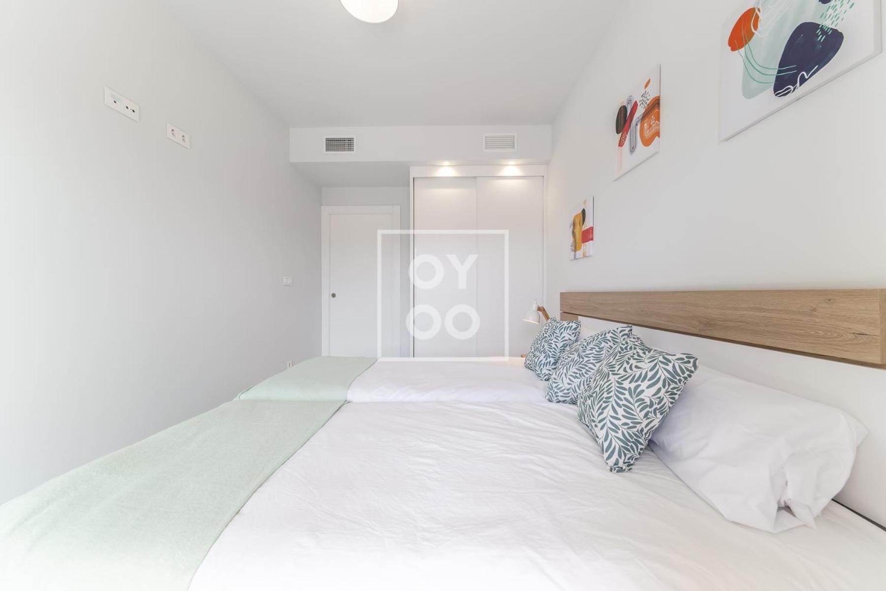 Apartamento de dos habitaciones de lujo con vista al jardín