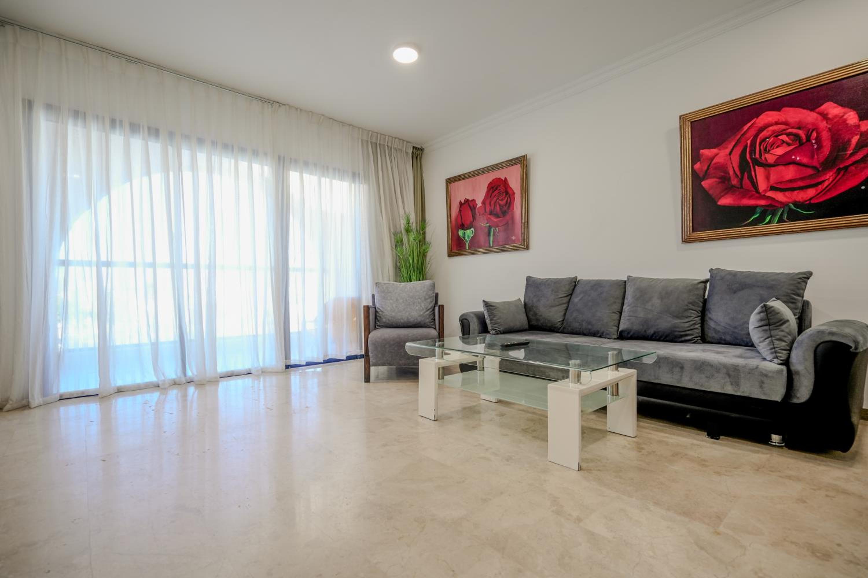 Two-Bedroom Apartment with Balcony and Terrace