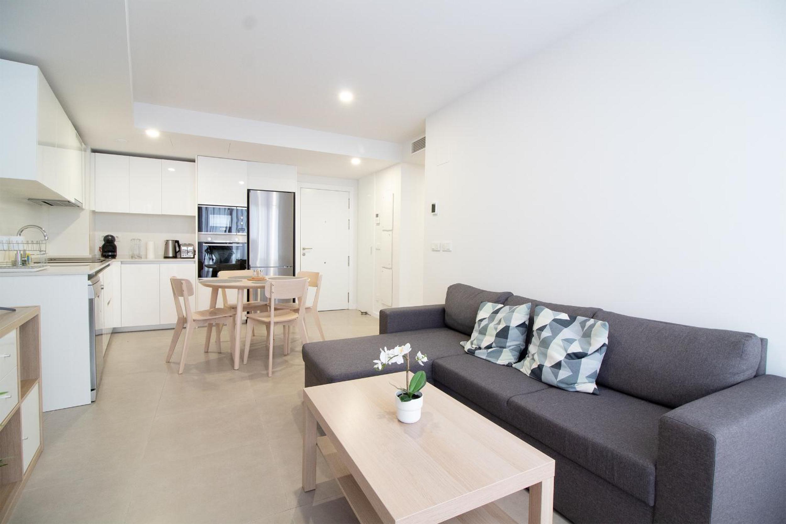 Apartamento de dos habitaciones