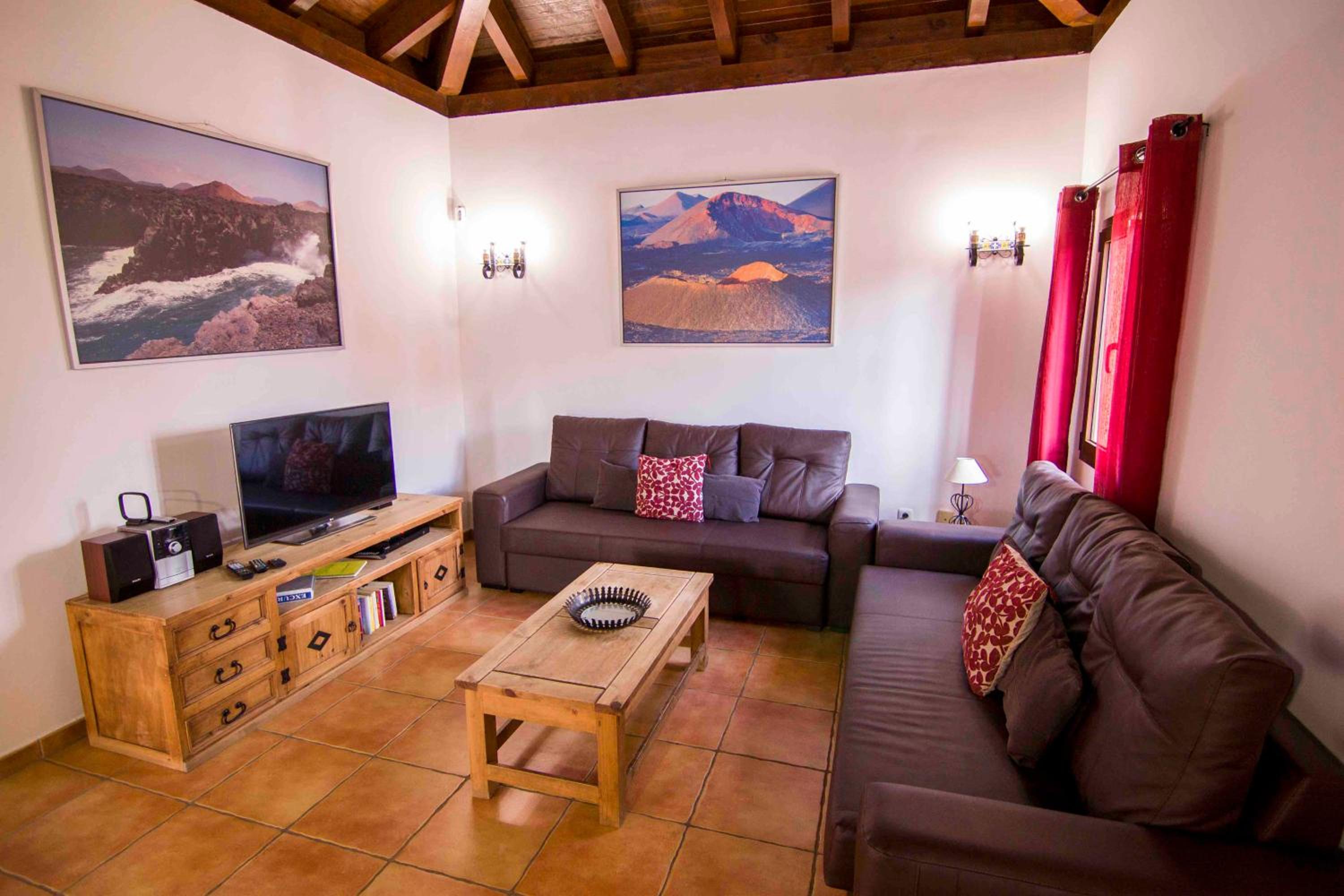 Villa con vistas al jardín