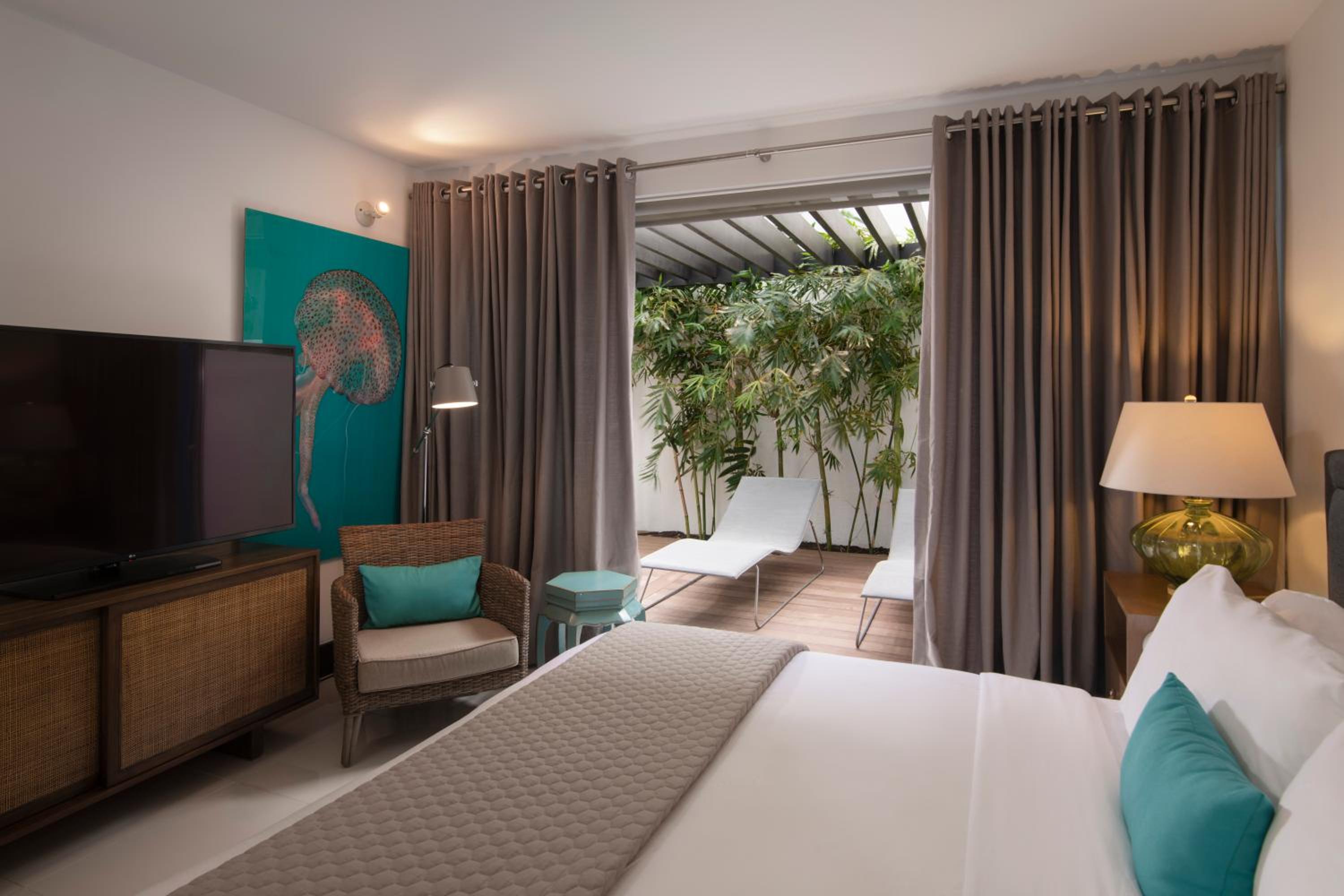 Three-Bedroom Suite with Garden View