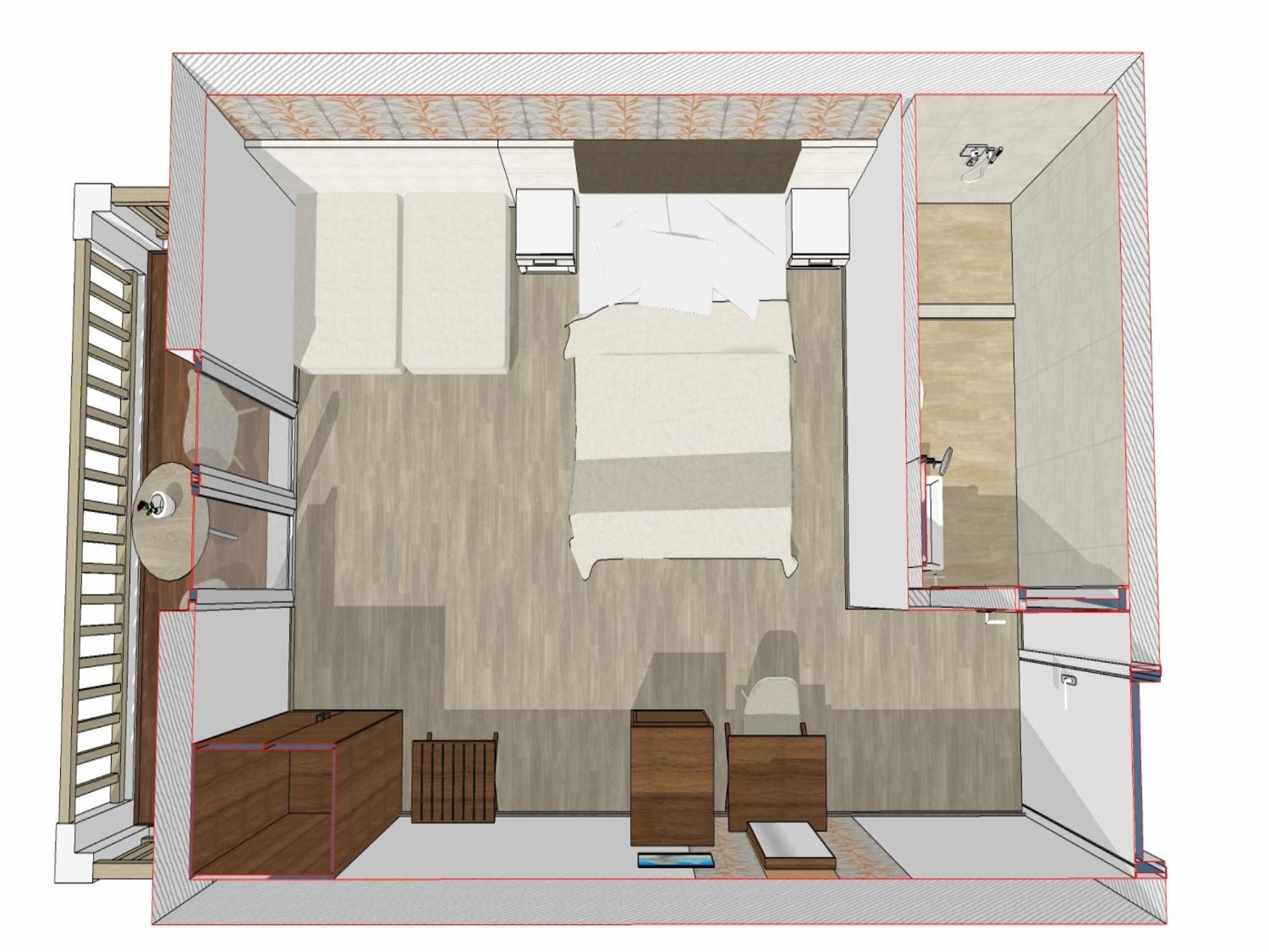 Double Room with Mountain View - Photo 4