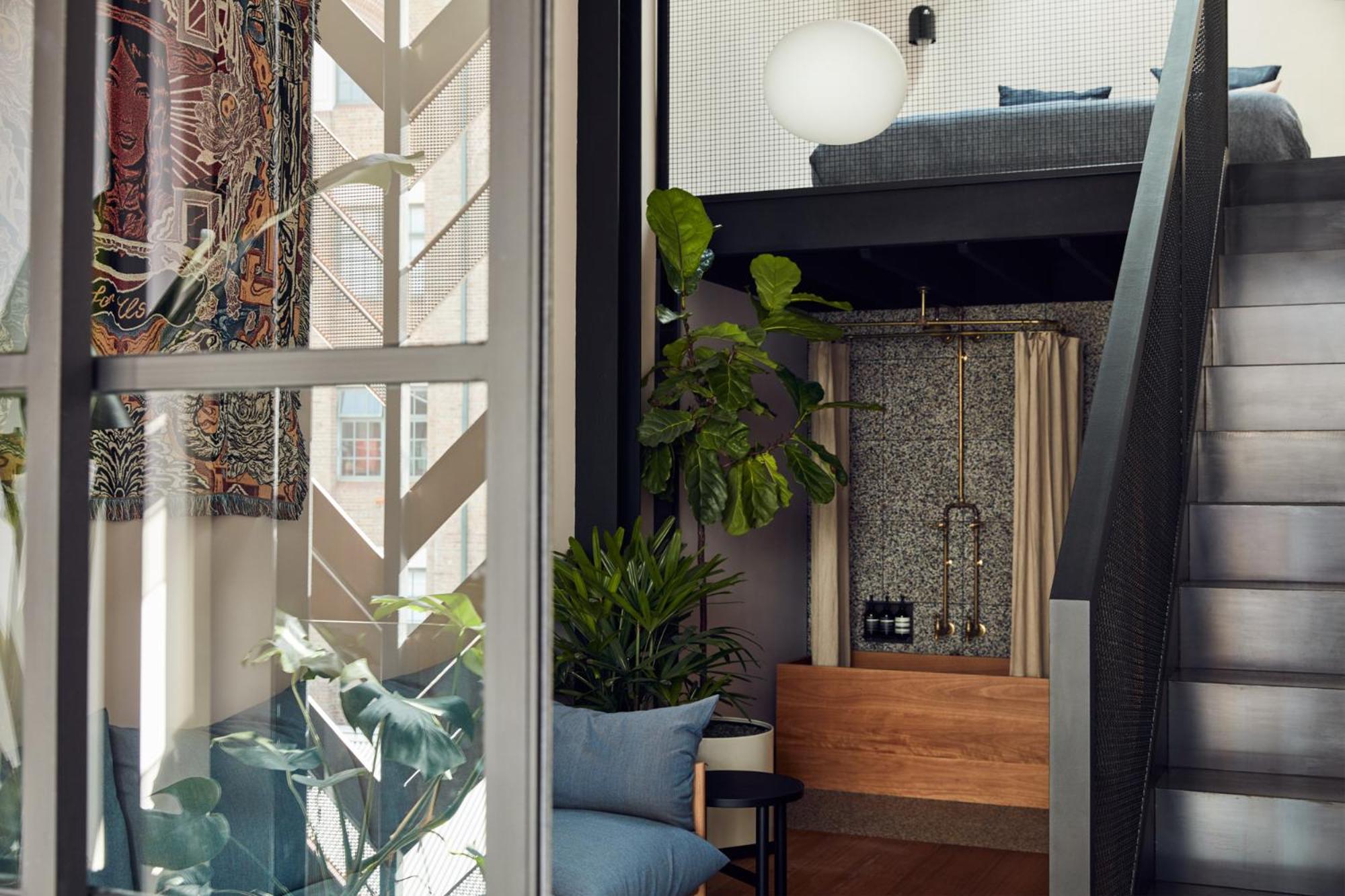 Loft with Balcony