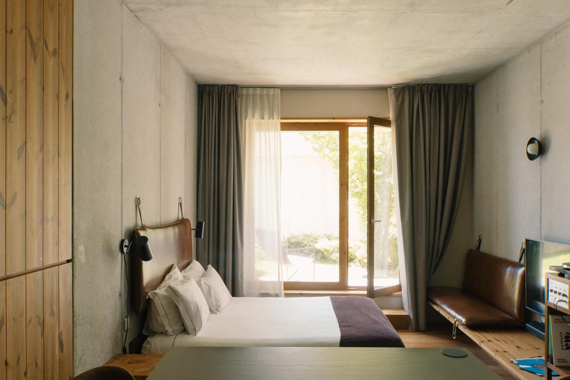 Studio mit Gartenblick