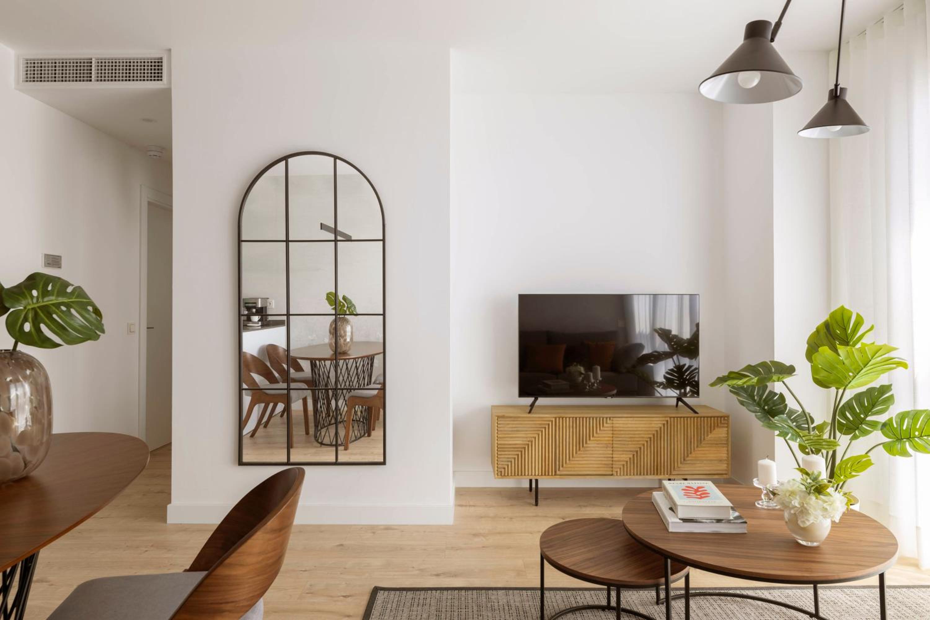 Apartamento de dos habitaciones con vista a la ciudad