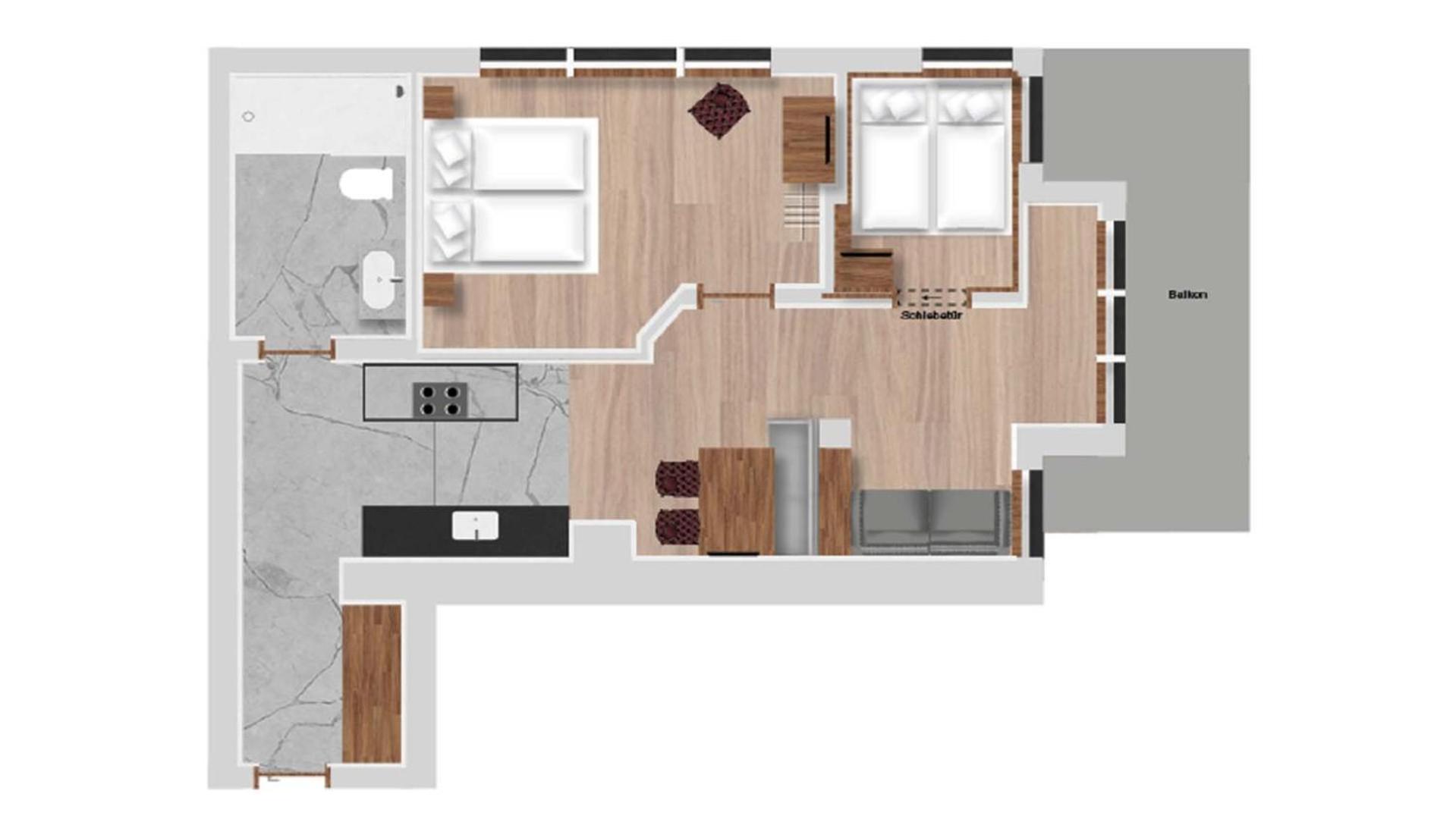 Two-Bedroom Apartment