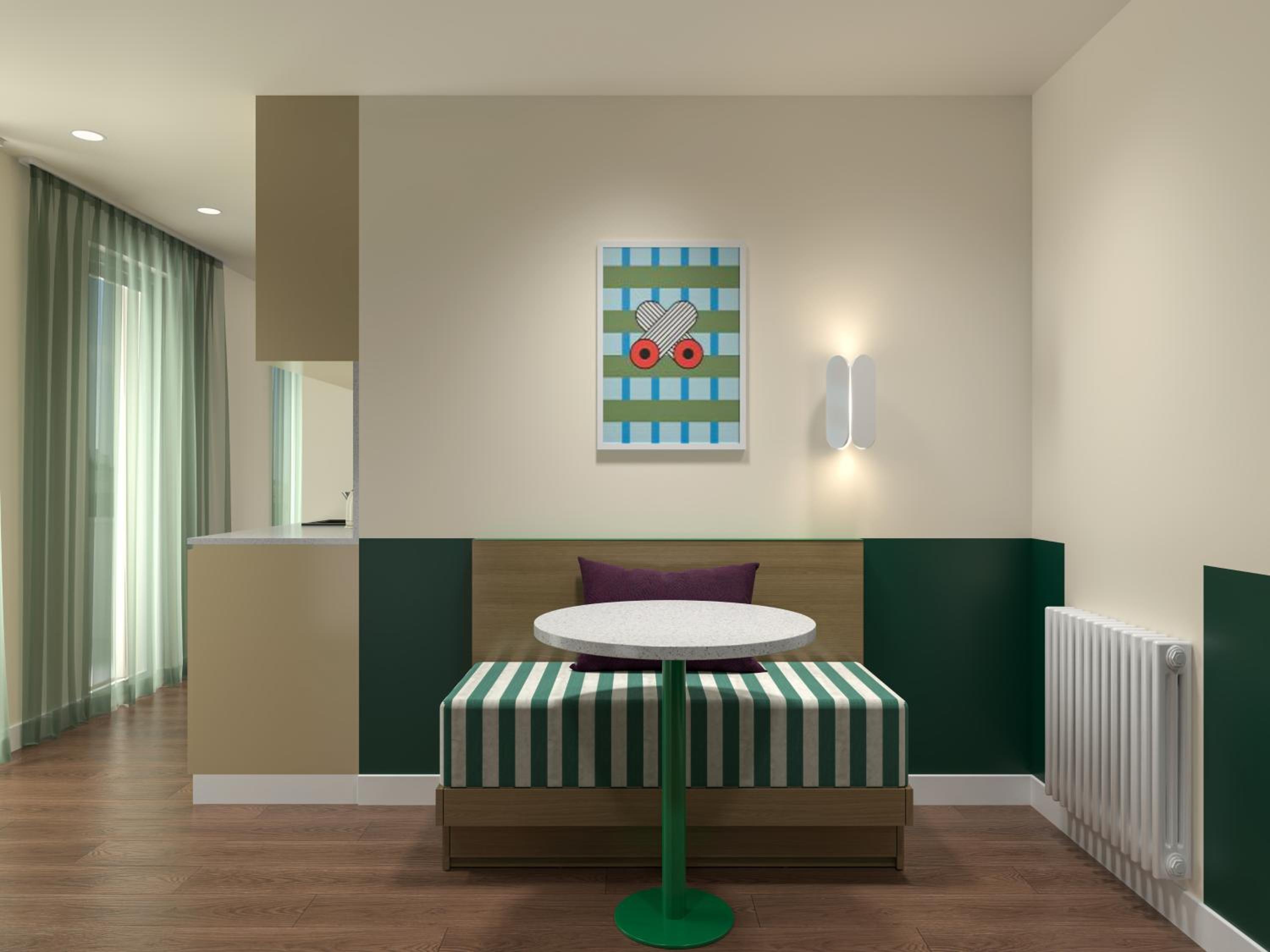 Medium Studio with Kitchenette