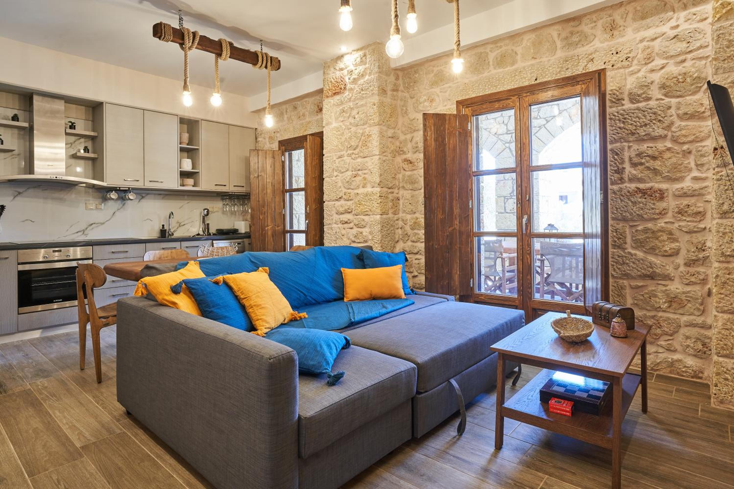 Two-Bedroom Apartment with Balcony and Sea View