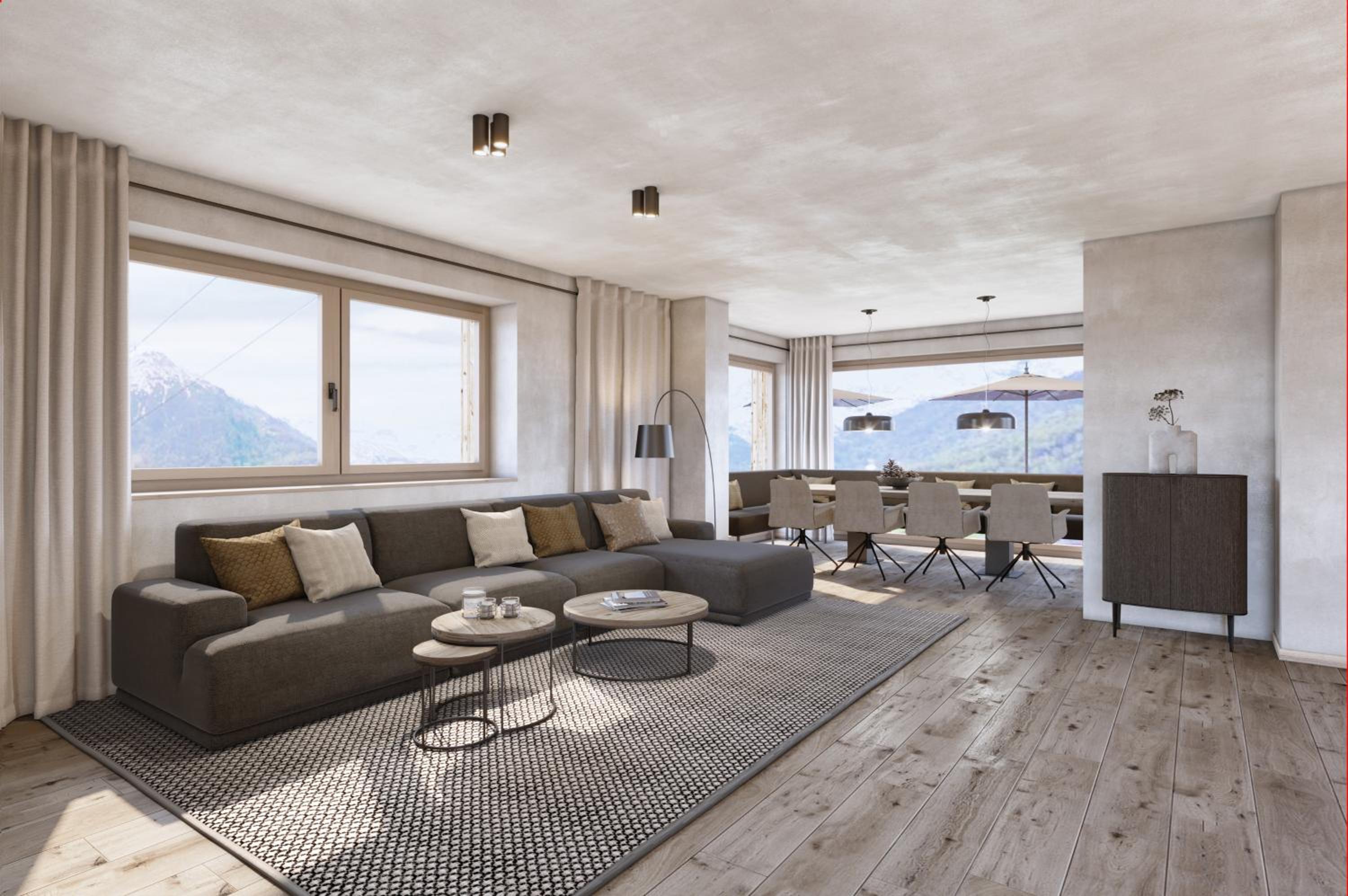 Apartment with Pool View